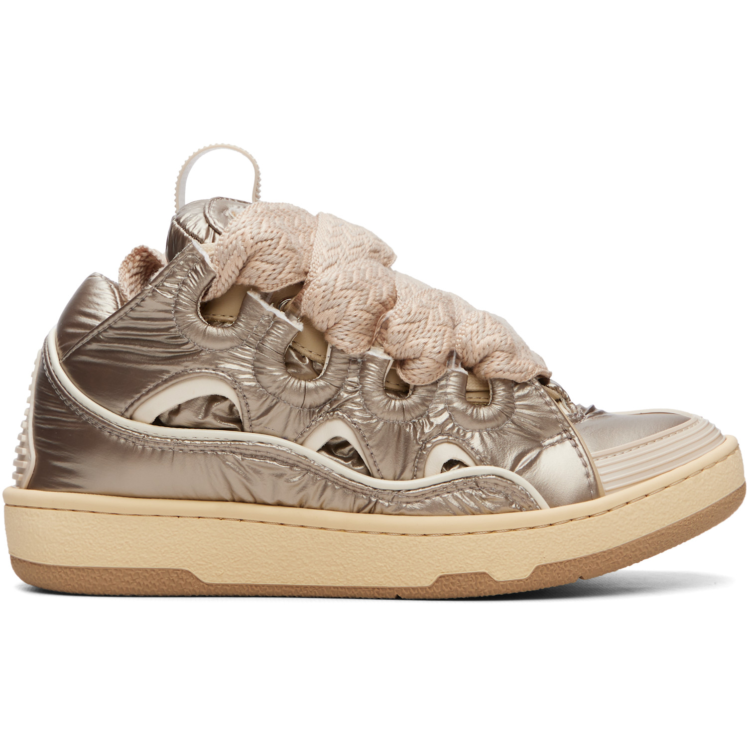 Lanvin Yellow Curb Sneakers