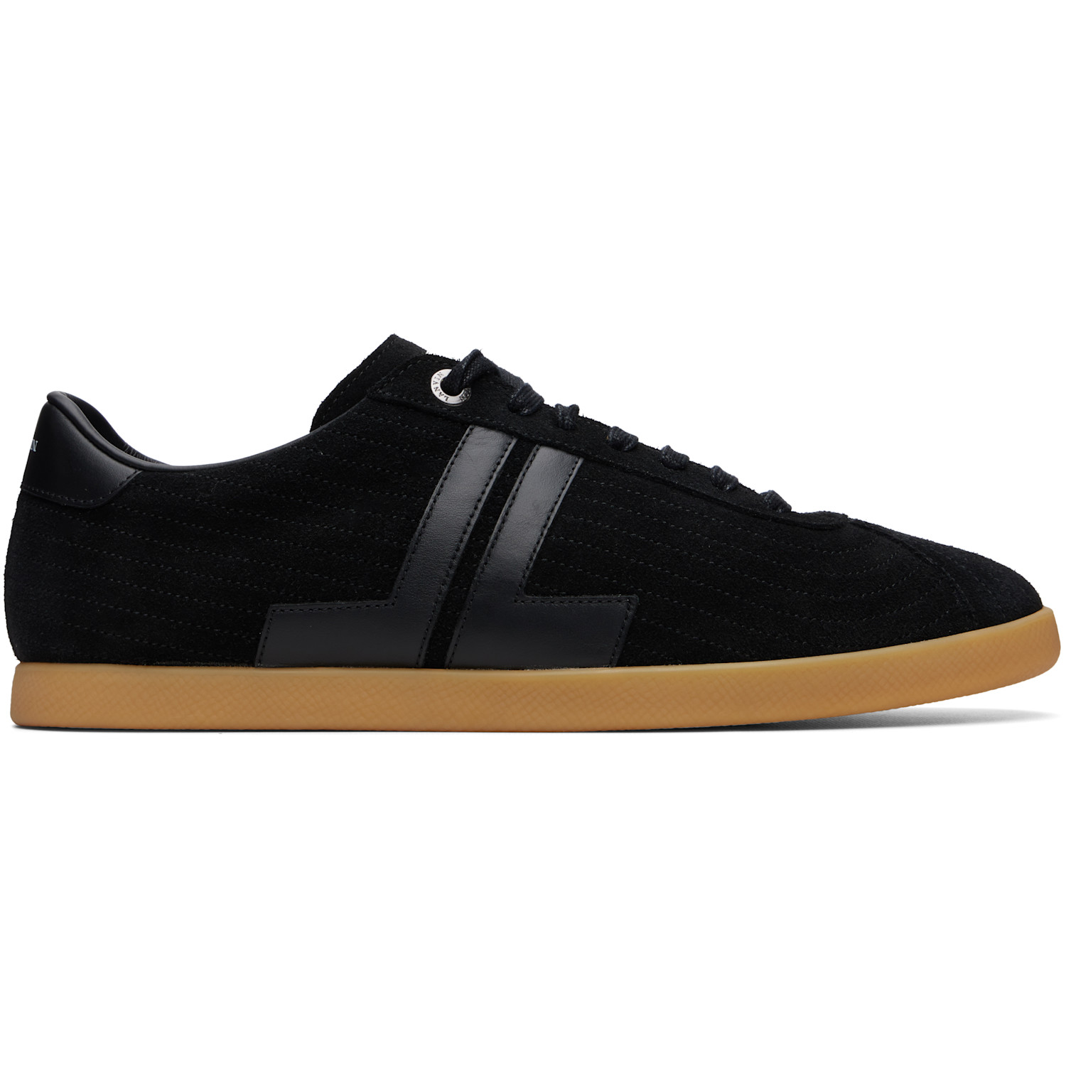 Lanvin Black Glen 2.0 Leather Sneakers