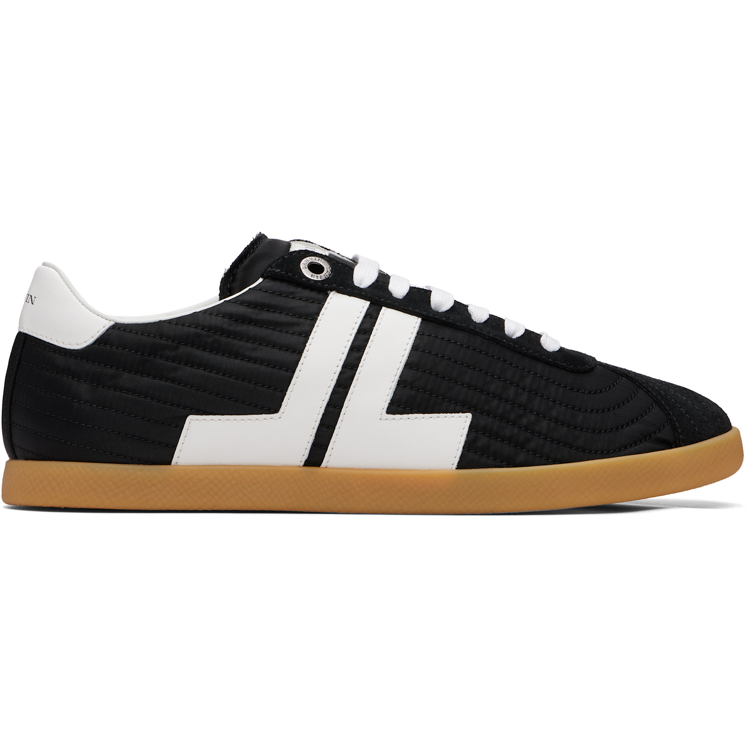 Lanvin Black Nylon Glen 2.0 Sneakers