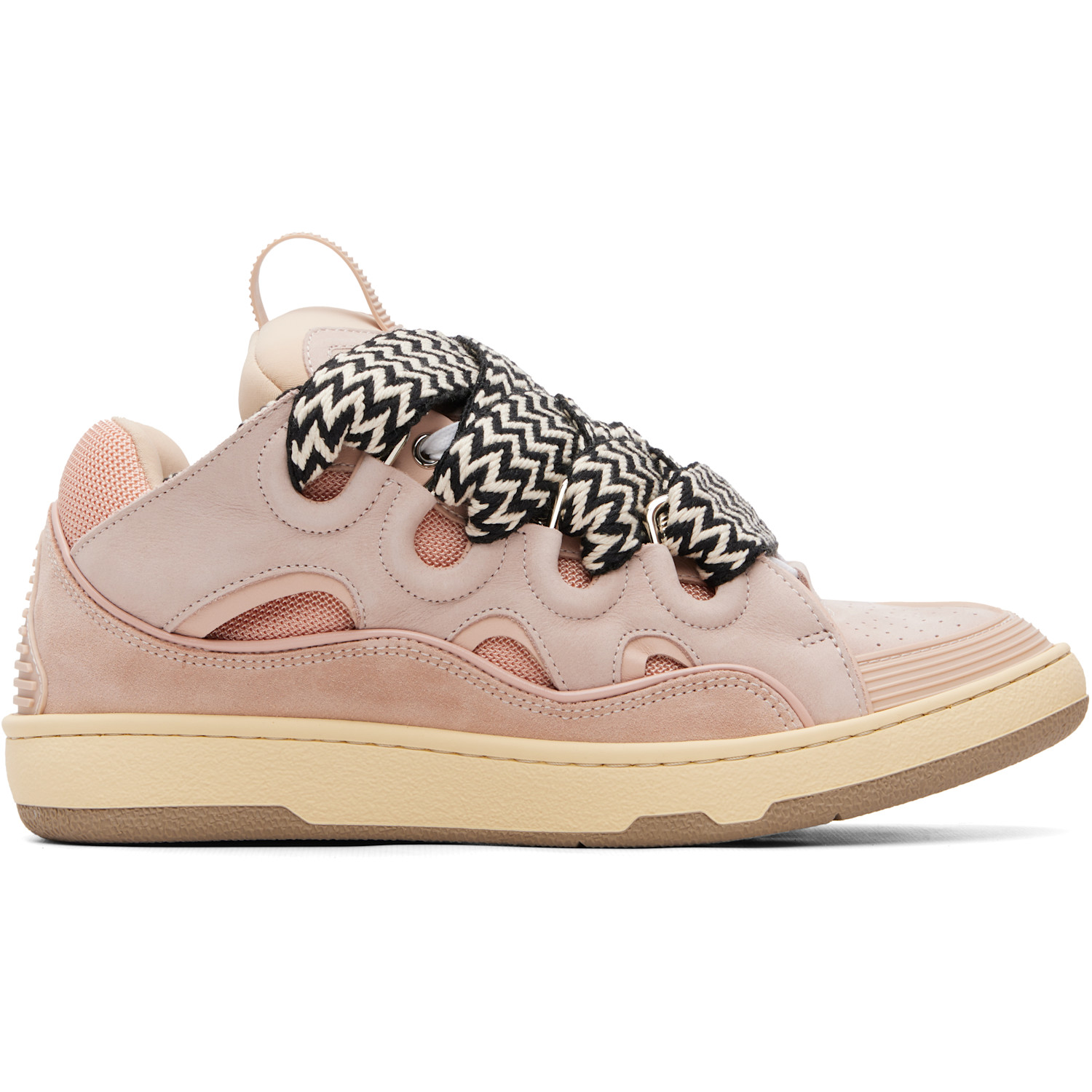 Lanvin Pink Curb Sneakers