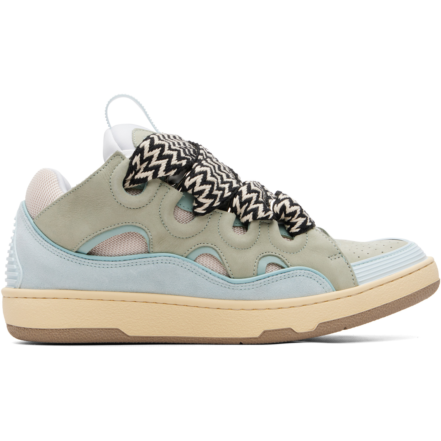 Lanvin Blue Curb Sneakers