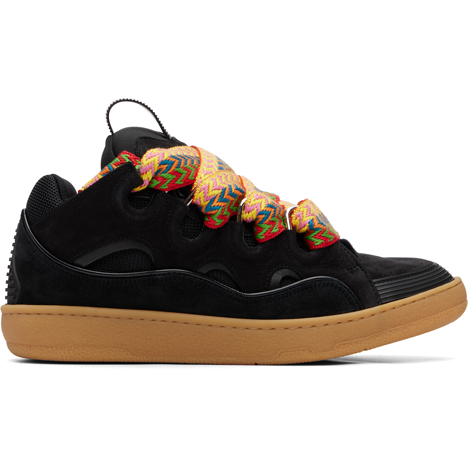 Lanvin Black Curb Sneakers
