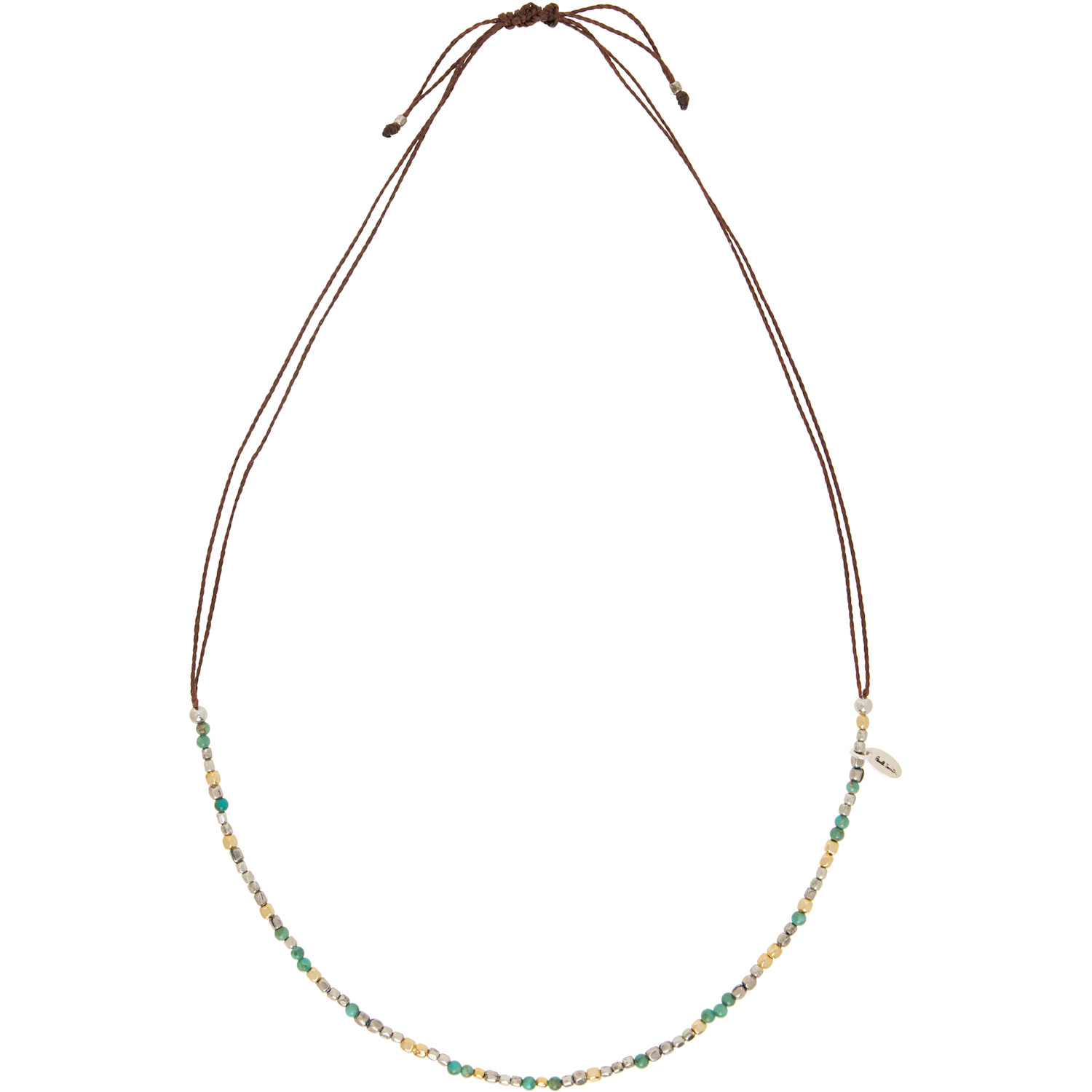 Paul Smith Metal Bead Necklace