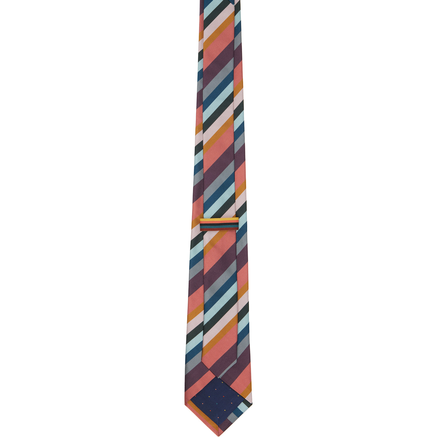 Paul Smith Multicolor Artist Stripe Tie 