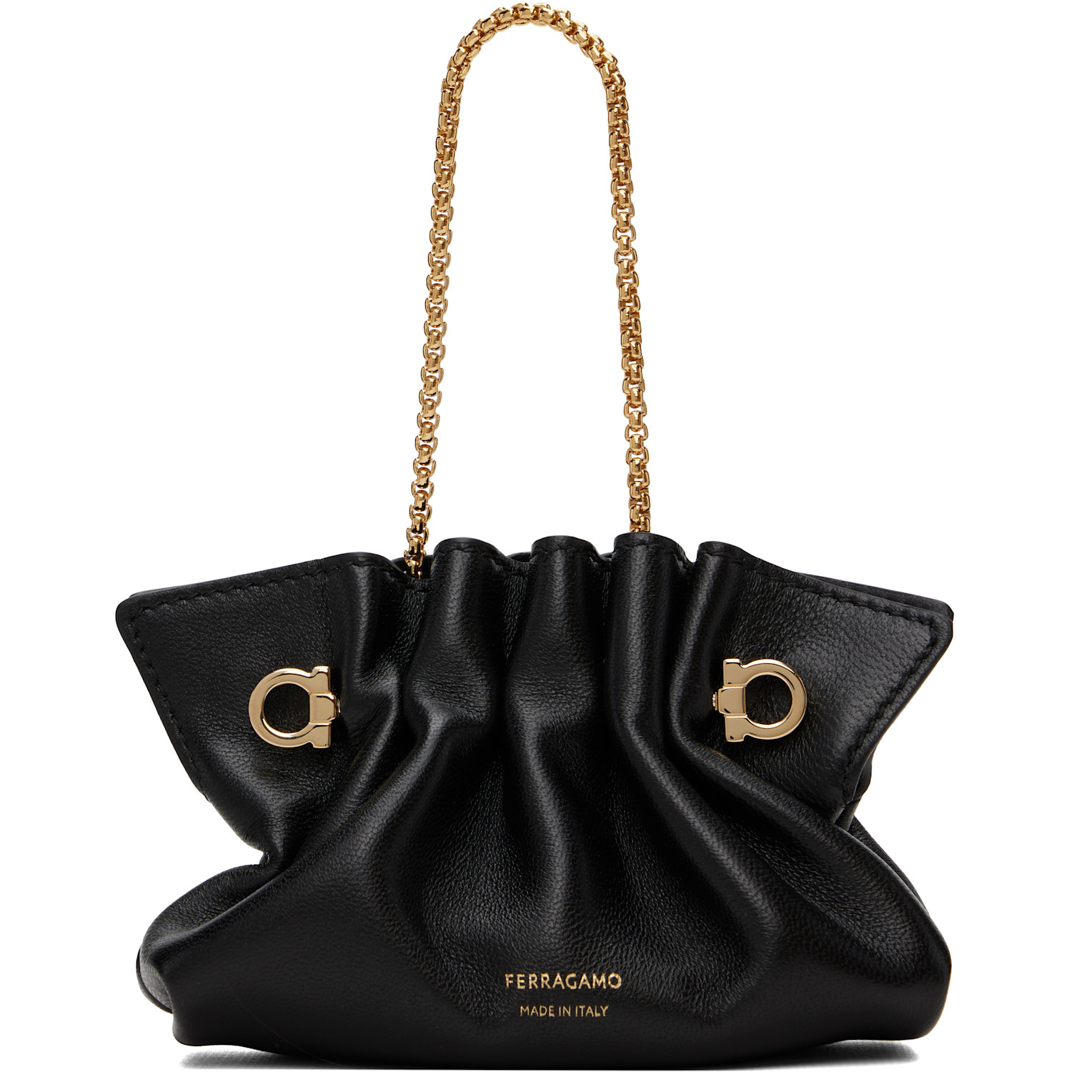 Ferragamo Black Micro Pouch