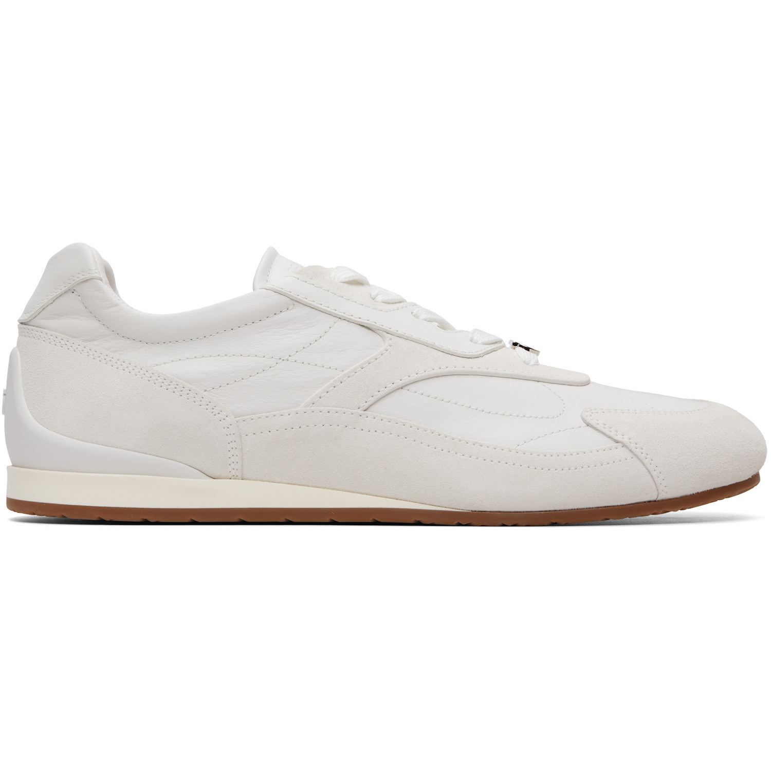 Ferragamo White Sebastien Sneakers