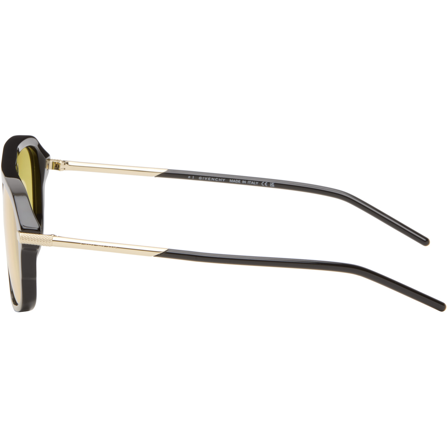  Givenchy Black Gv One Aviator Sunglasses 