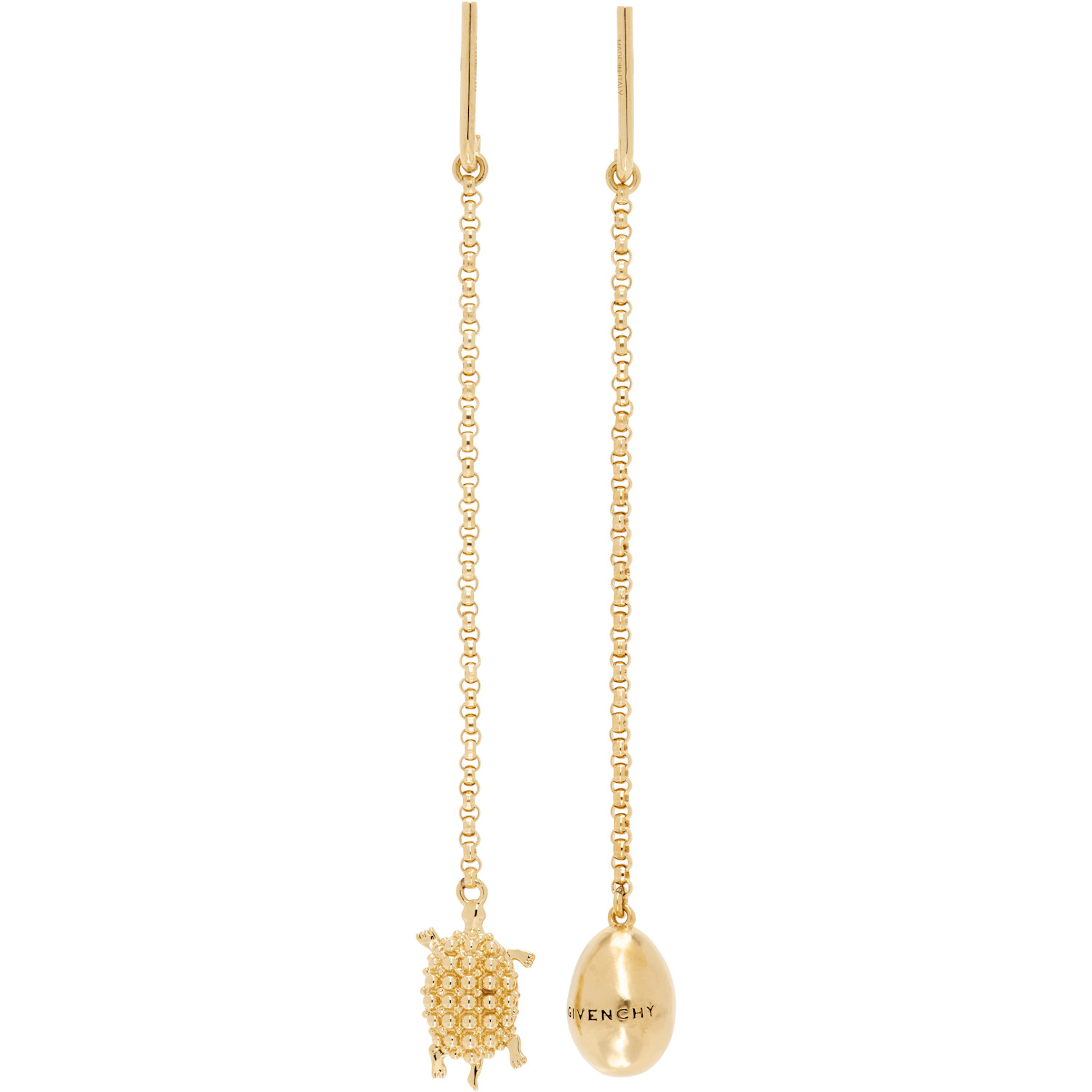 Givenchy Lucky Charms Asymmetric Earrings