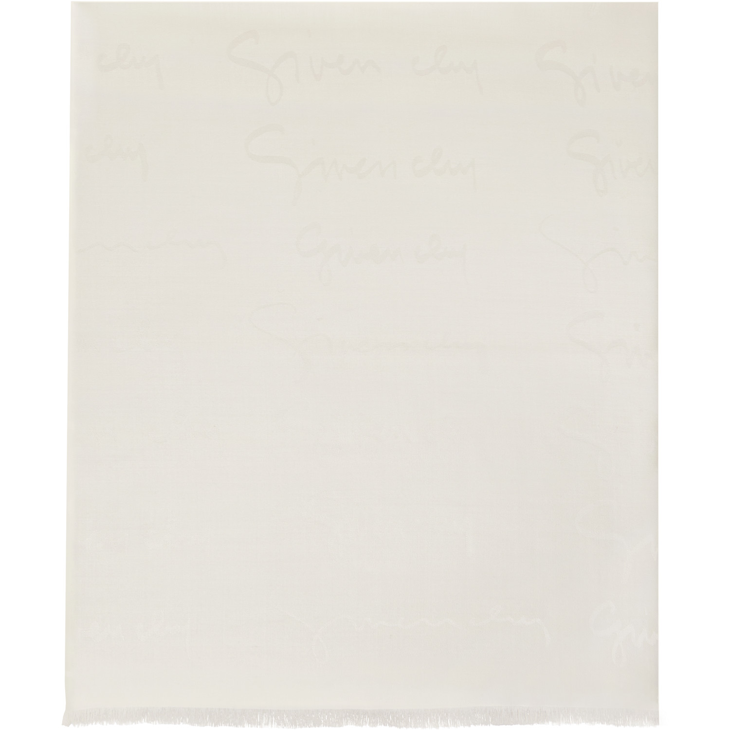 Givenchy Off-White 'Givenchy Signature' Scarf
