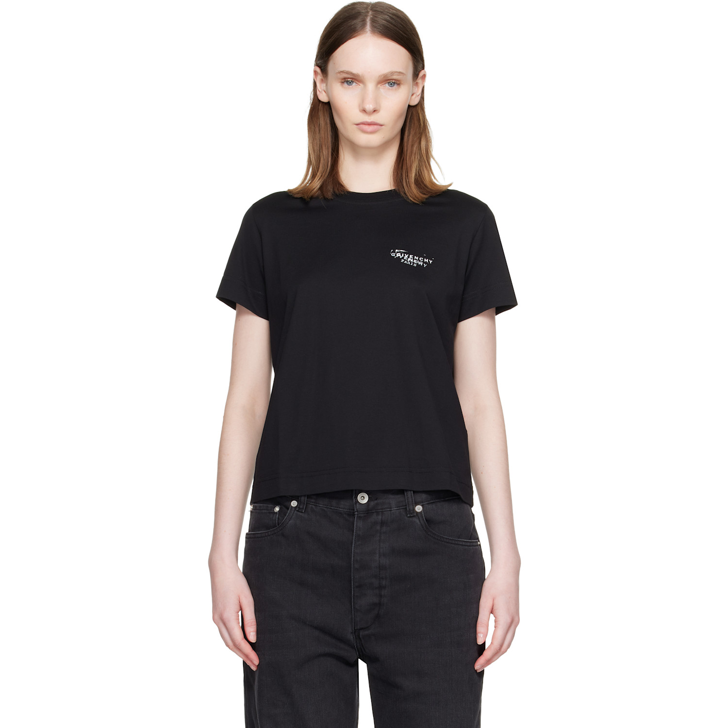 Givenchy Black Fitted T-shirt