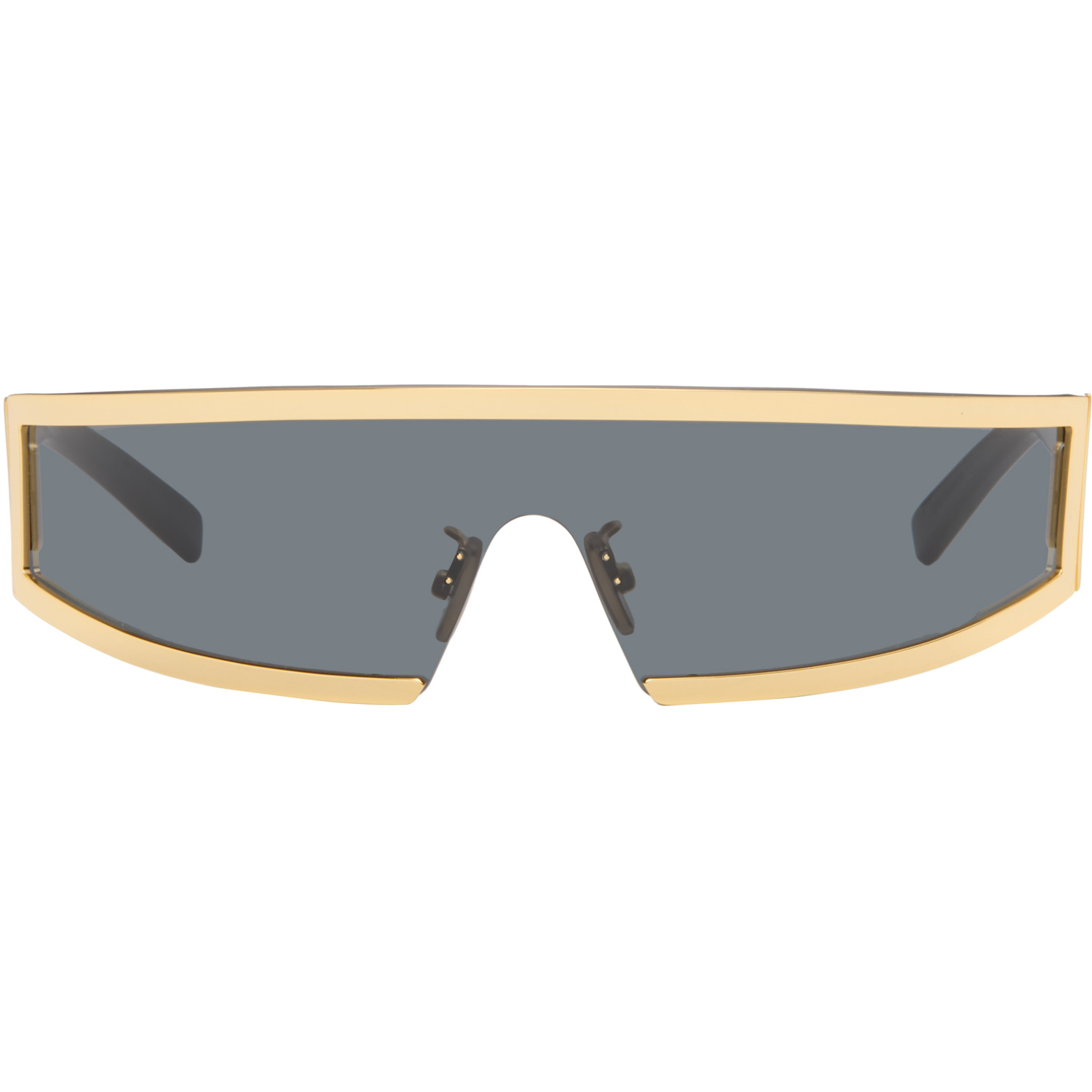 Givenchy Gold Square Sunglasses