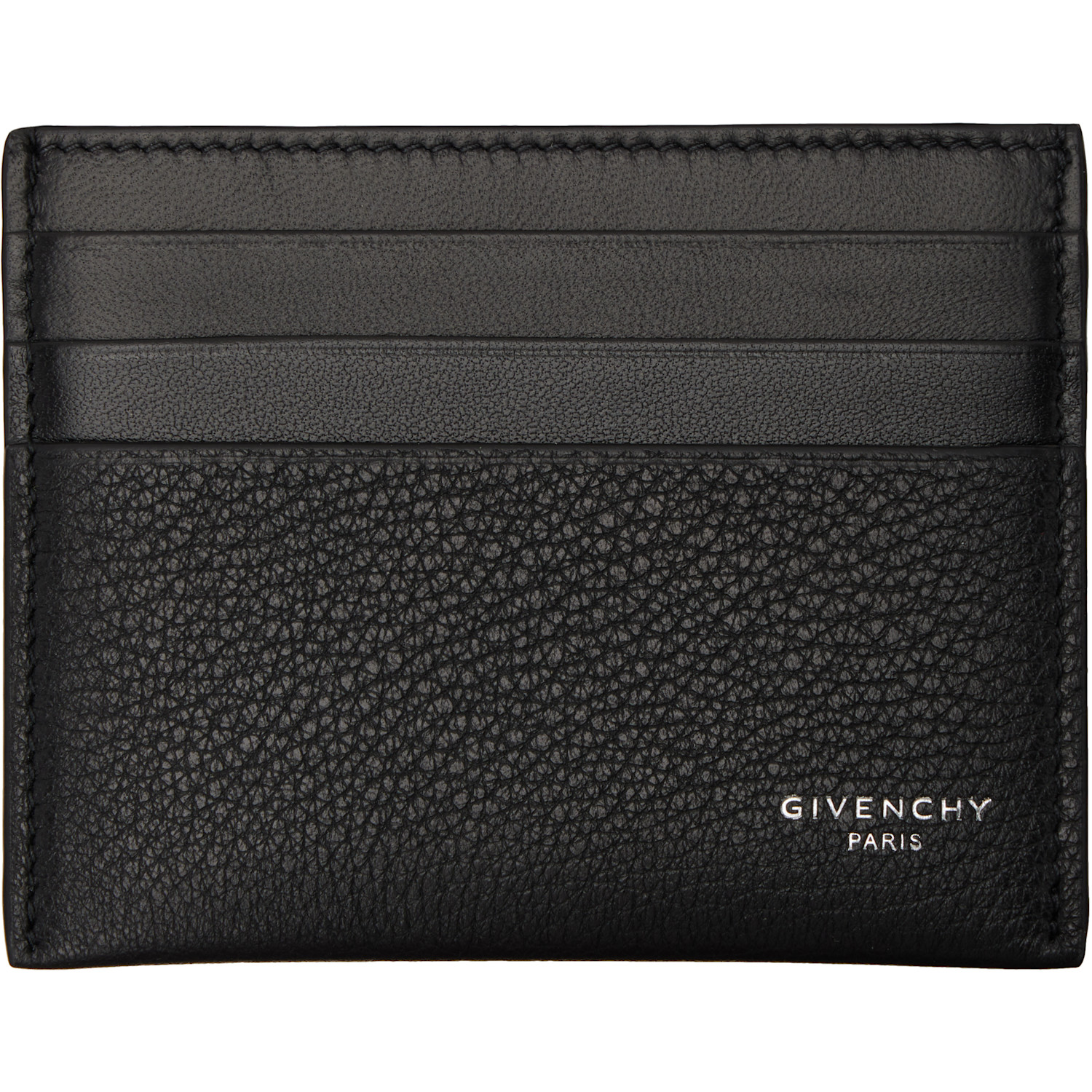 Givenchy Black Leather Card Holder