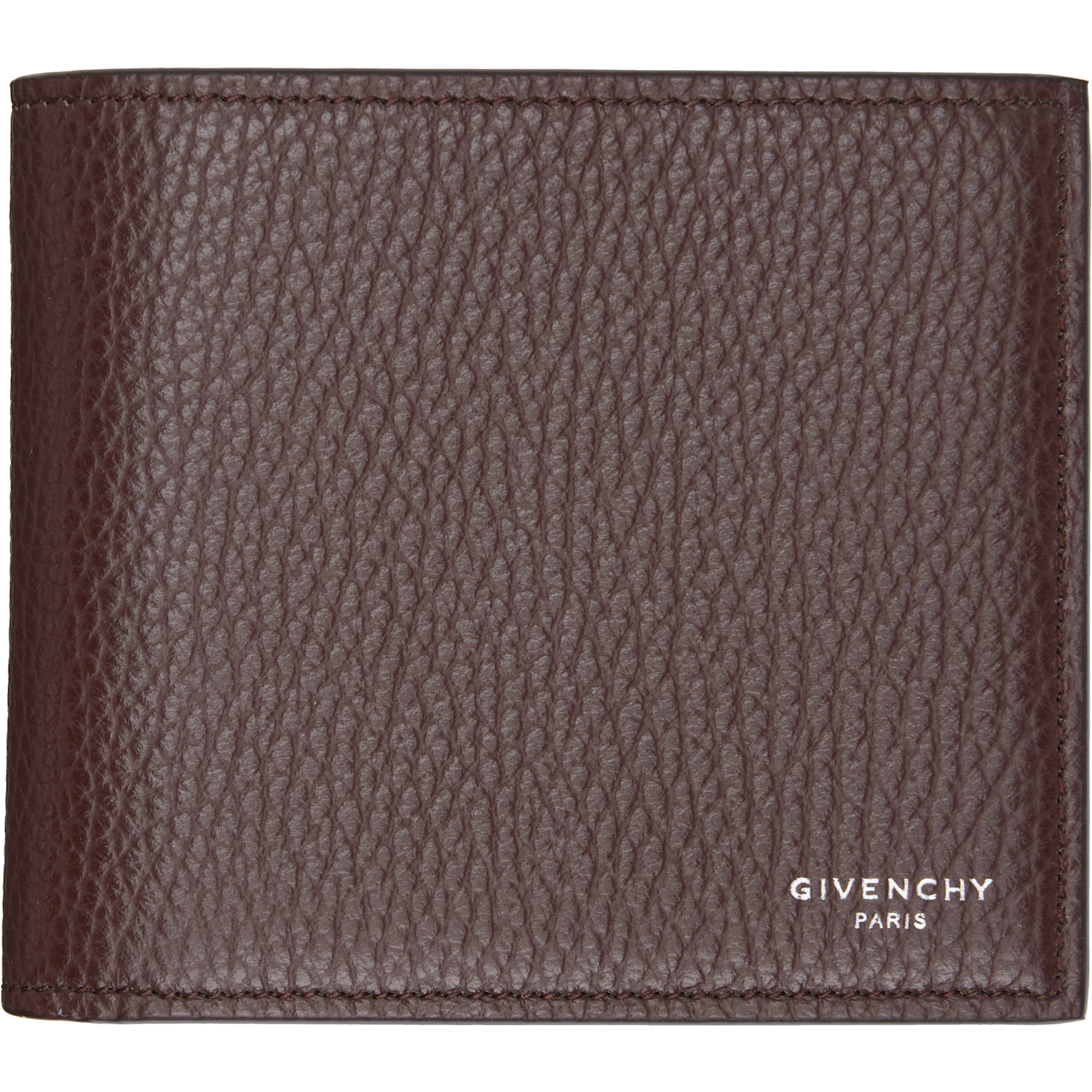 Givenchy Brown Coin Billfold Wallet