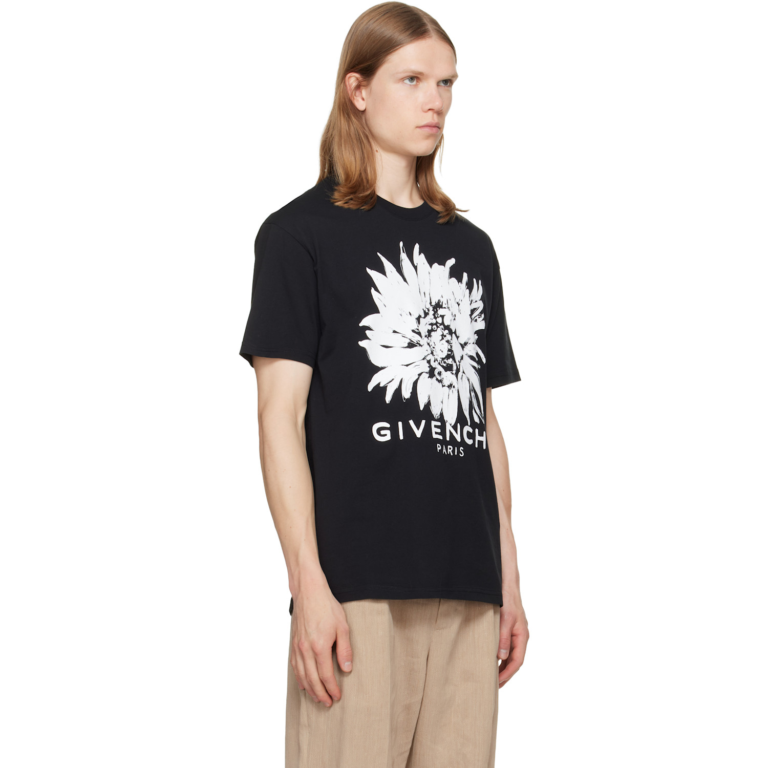  Givenchy Black Printed T-shirt 