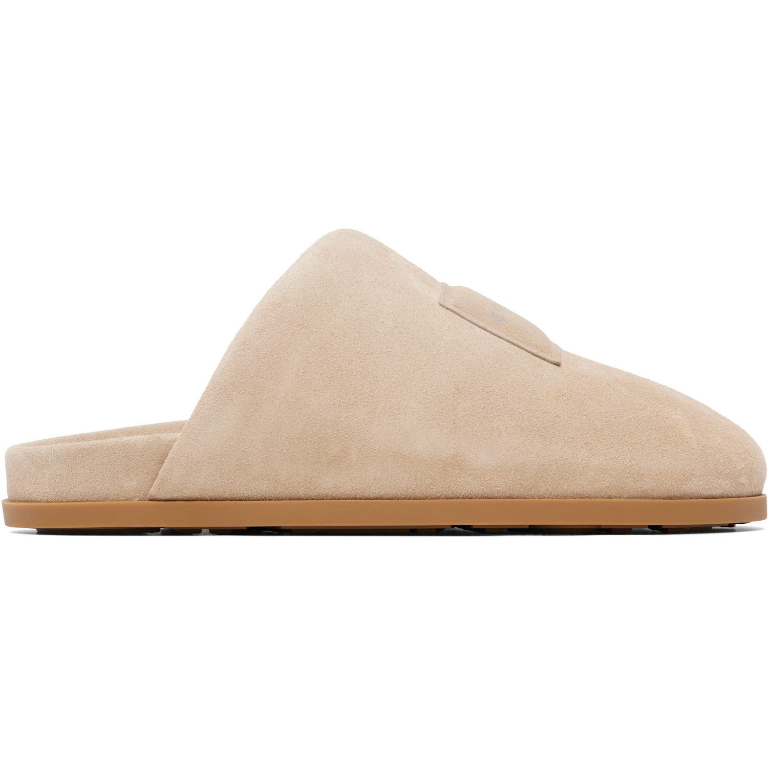 Givenchy Beige Puffy Mule Loafers