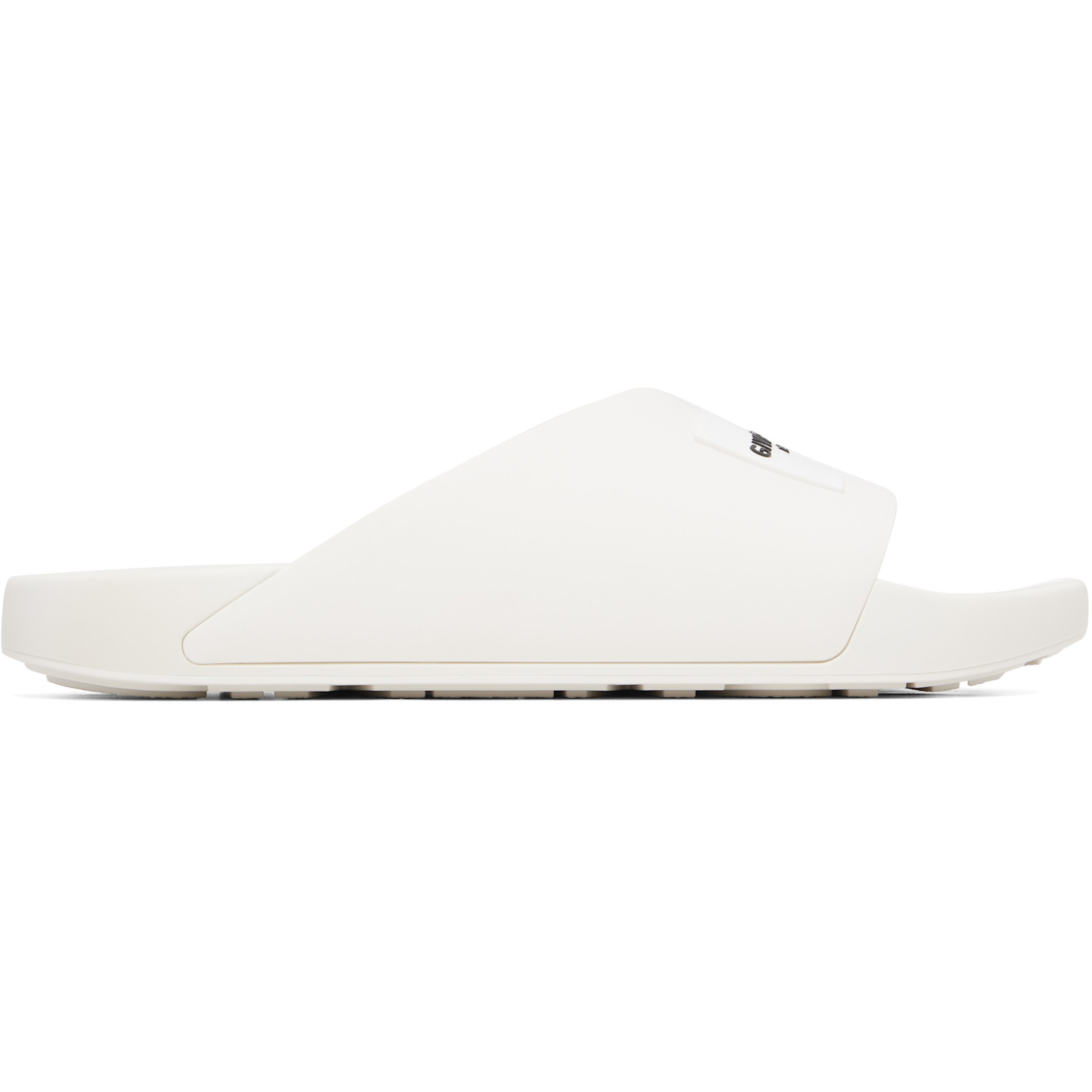 Givenchy White Label Mule Slides