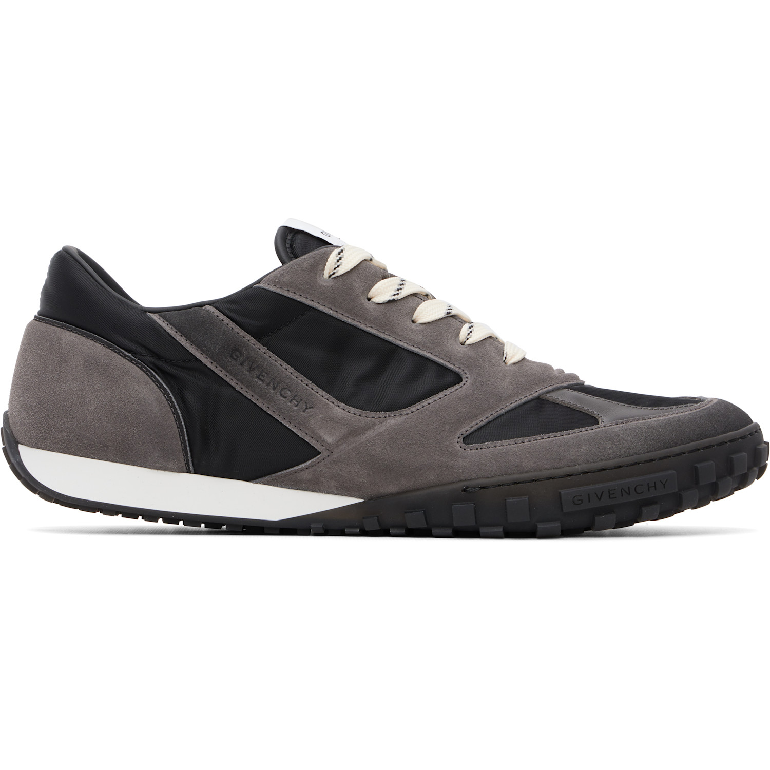 Givenchy Gray & Black Glide Sneakers