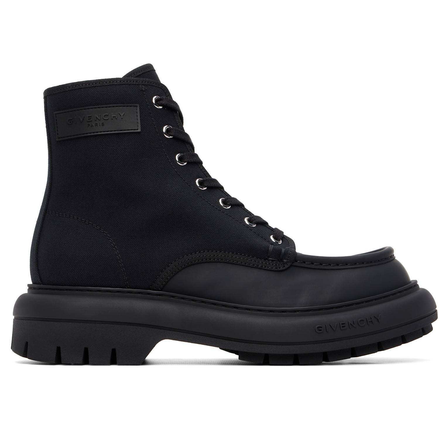 Givenchy Black 'Givenchy Cargo' Desert Boots