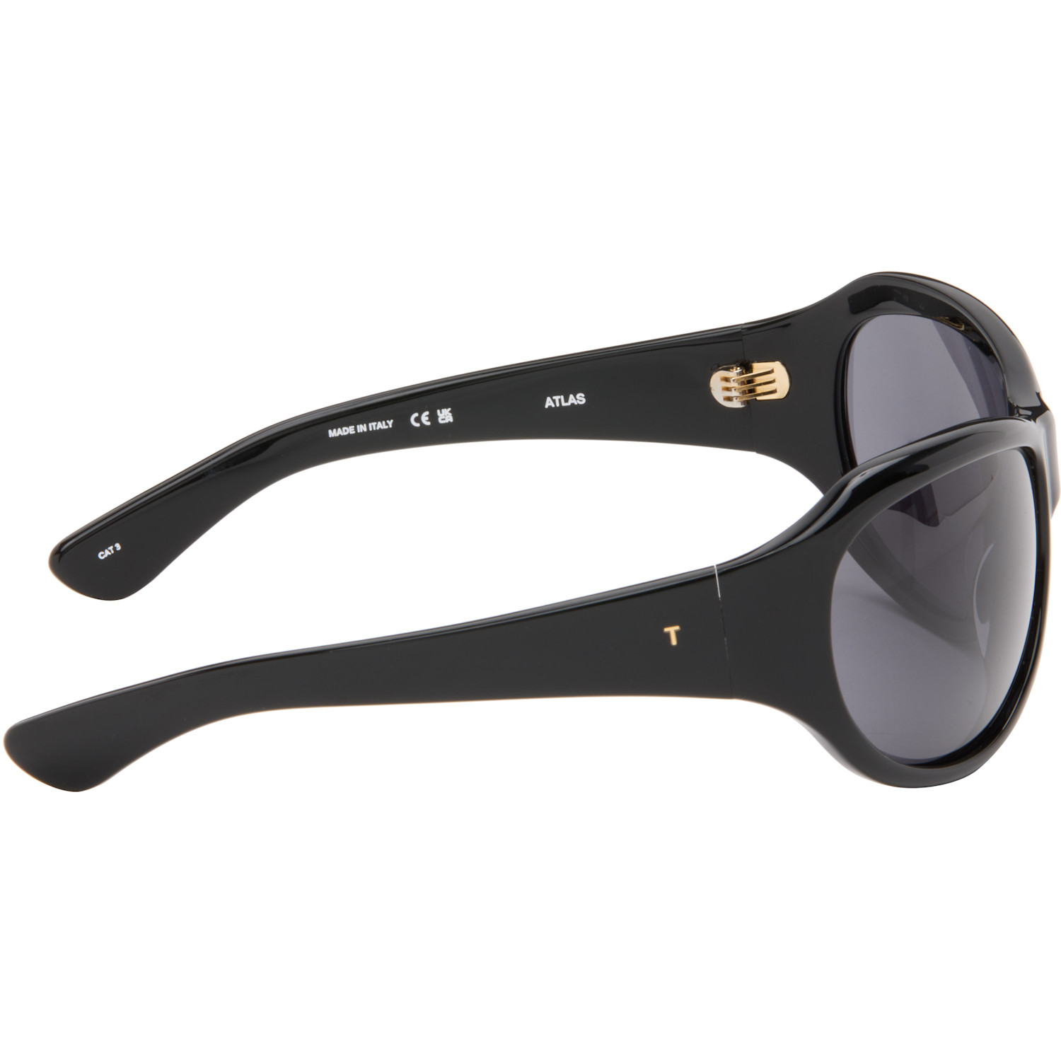  Thistles Black 'the Atlas' Sunglasses 