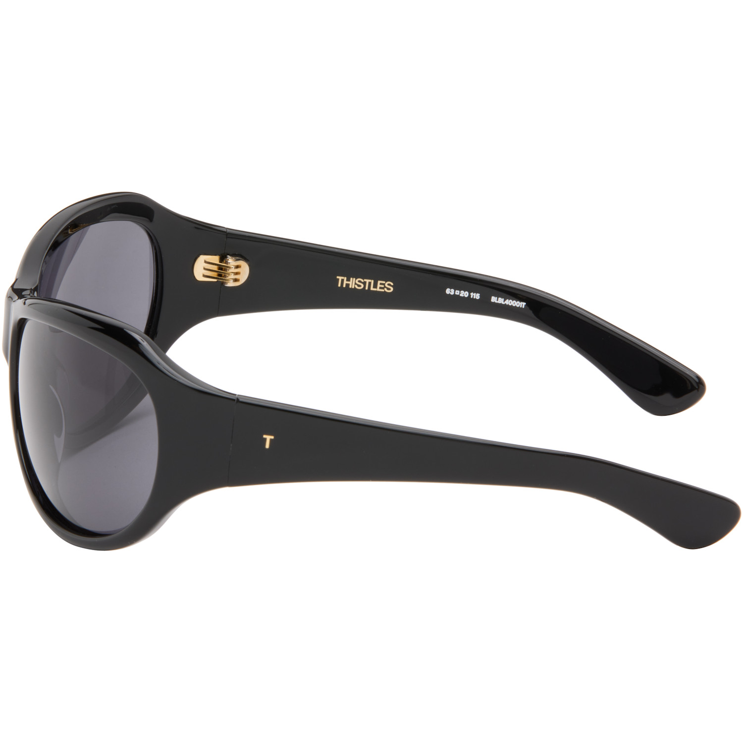  Thistles Black 'the Atlas' Sunglasses 