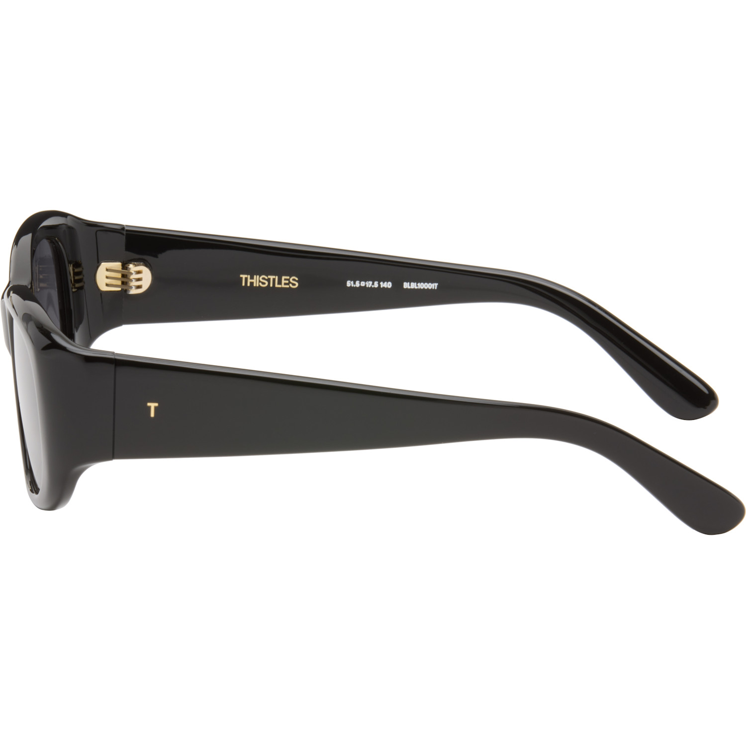 Thistles Black 'the Al' Sunglasses 