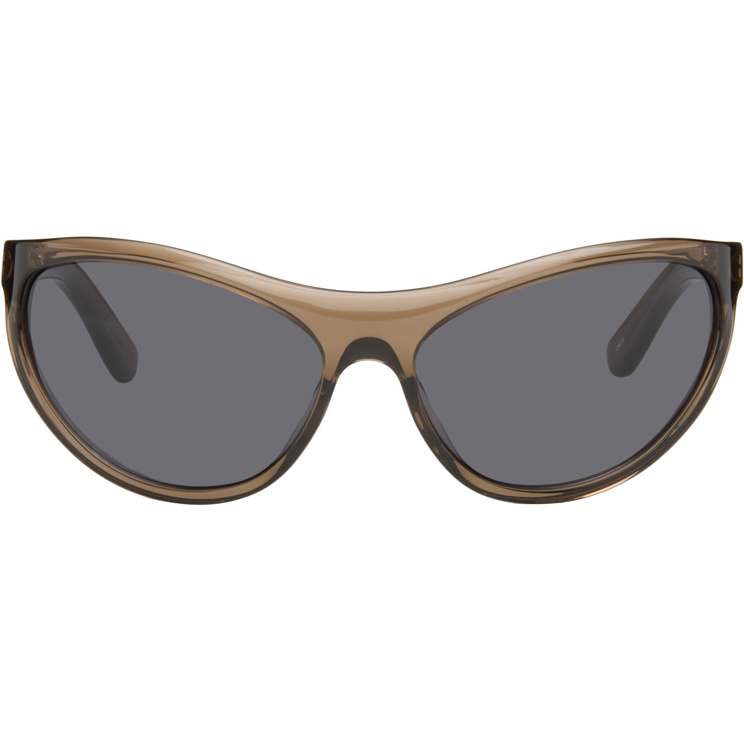 THISTLES Brown 'The Lex' Sunglasses