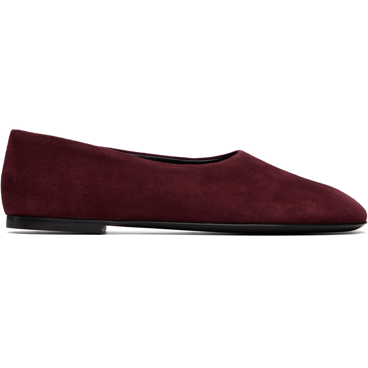Proenza Schouler Burgundy Glove Ballerina Flats