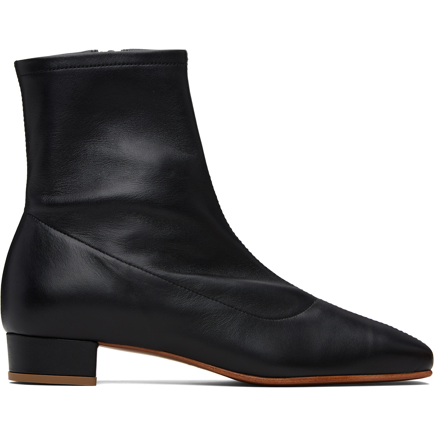 BY FAR Black Este Boots