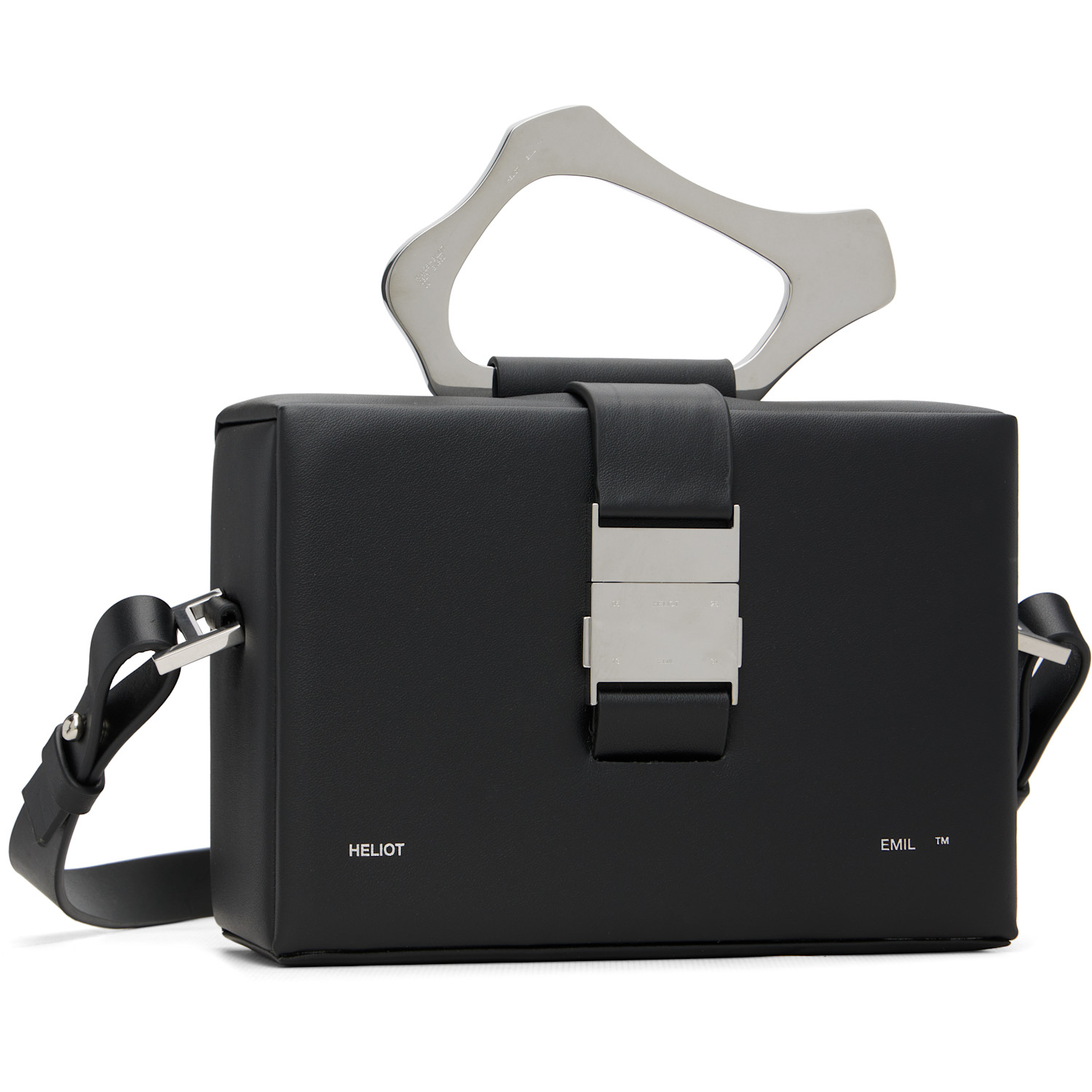  Heliot Emil Black Solely Box Bag 