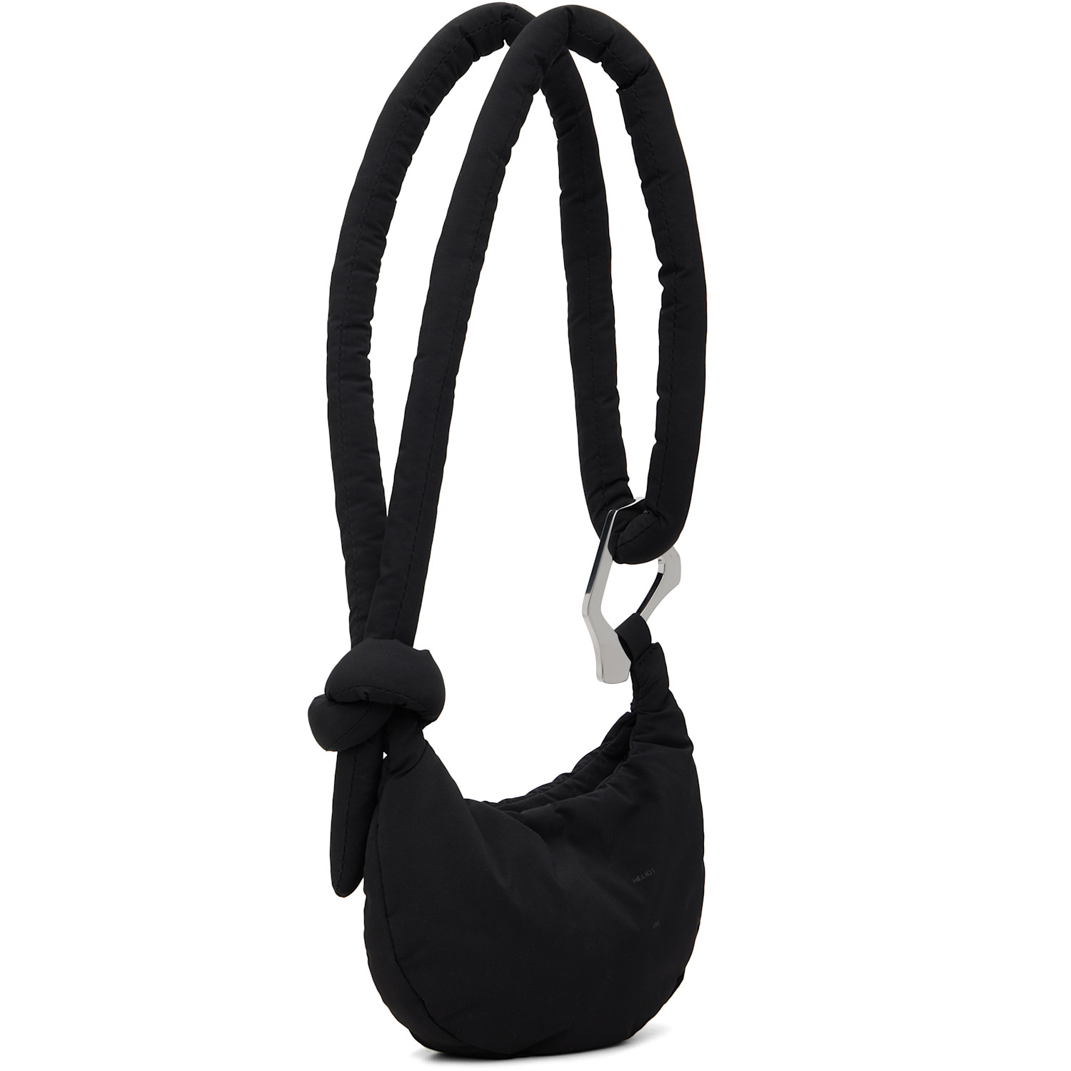  Heliot Emil Black Mini Attache Tote 