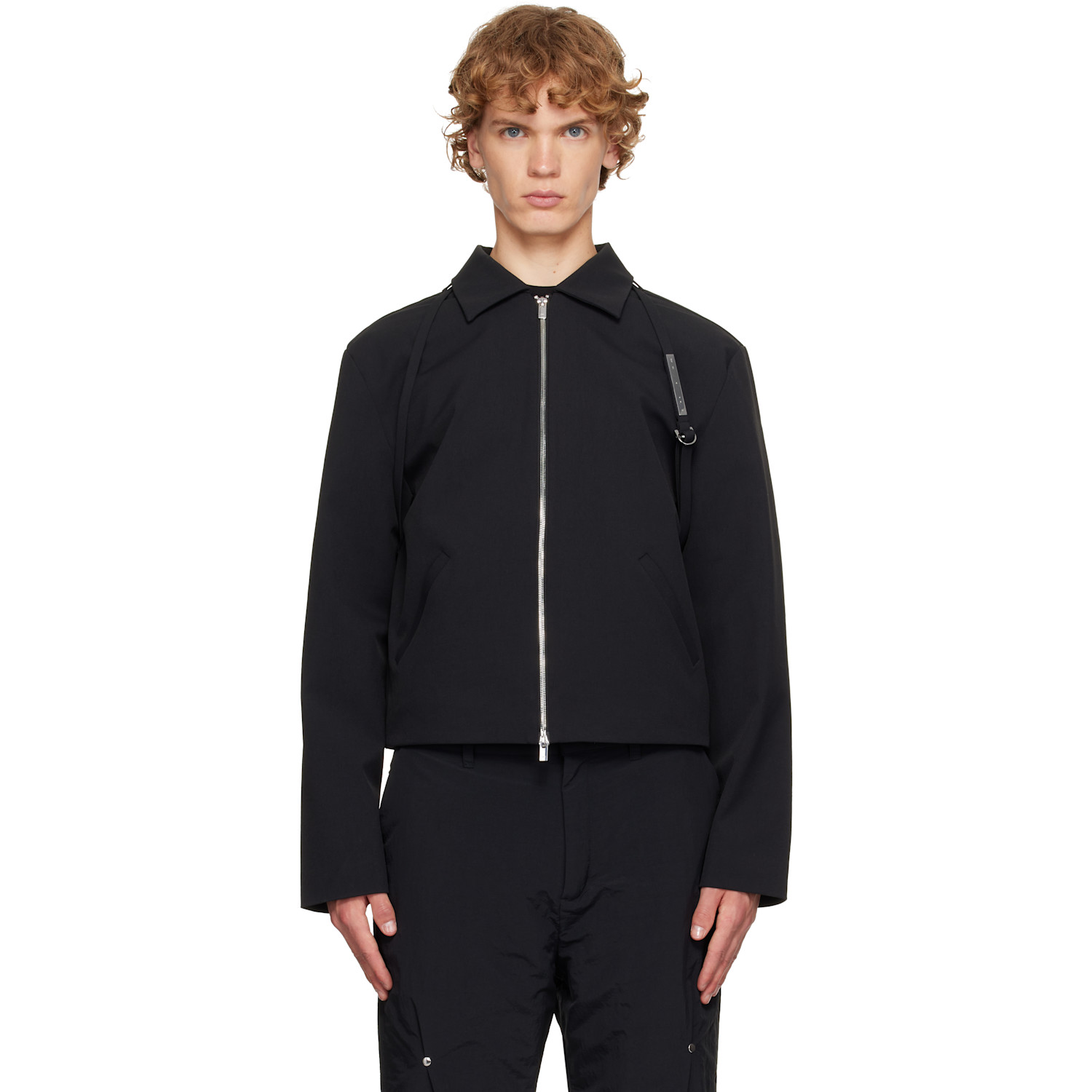 Heliot Emil Black Adsum Jacket