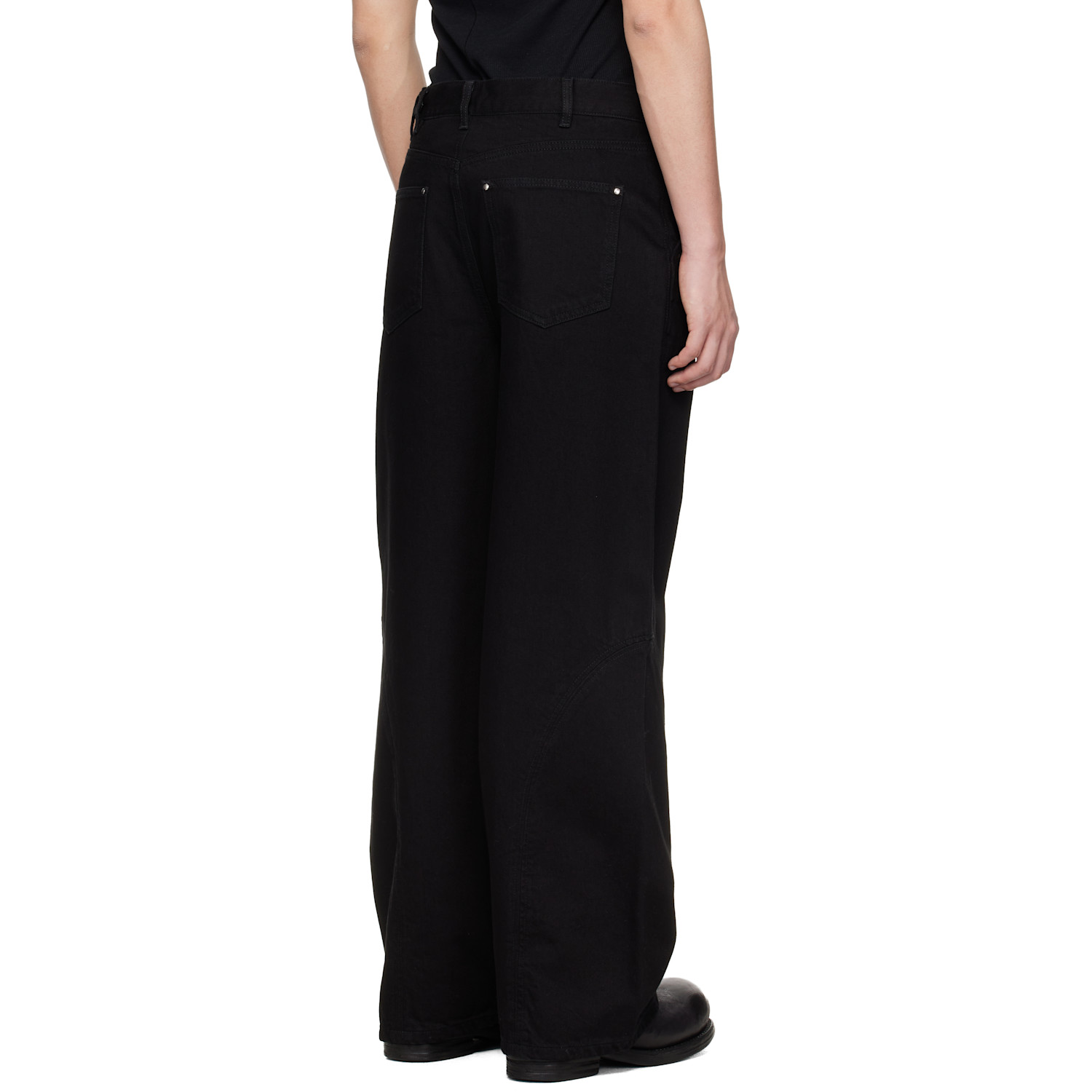  Heliot Emil Black Basalt Jeans 