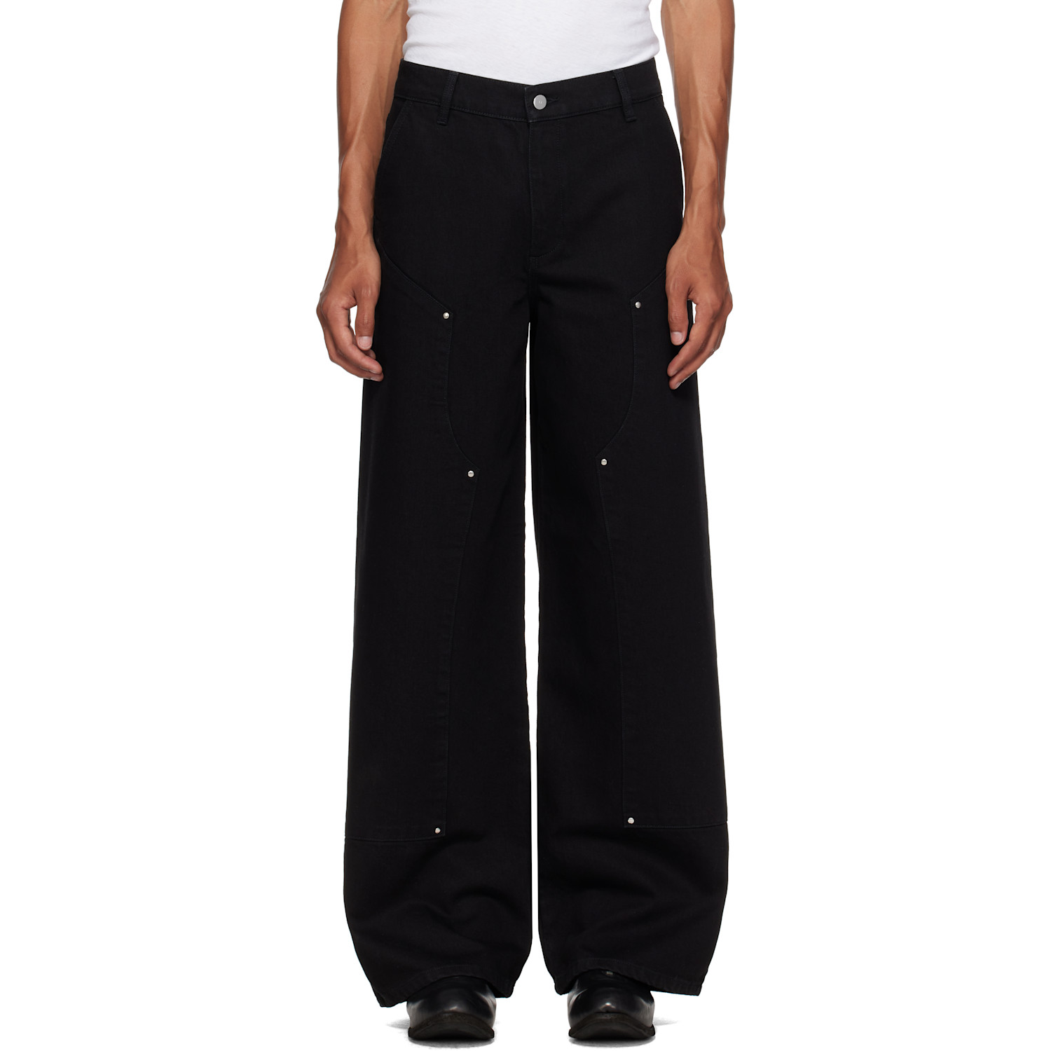 HELIOT EMIL Black Lorica Jeans