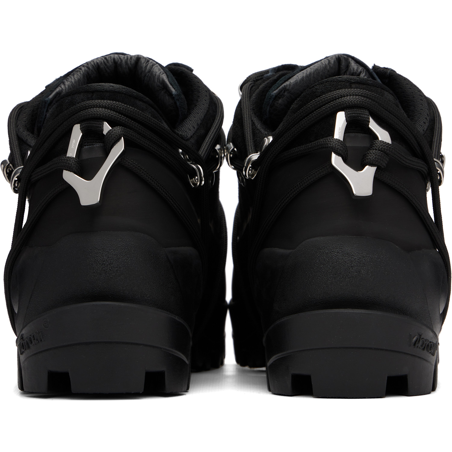  Heliot Emil Black Low Hiking Boots 