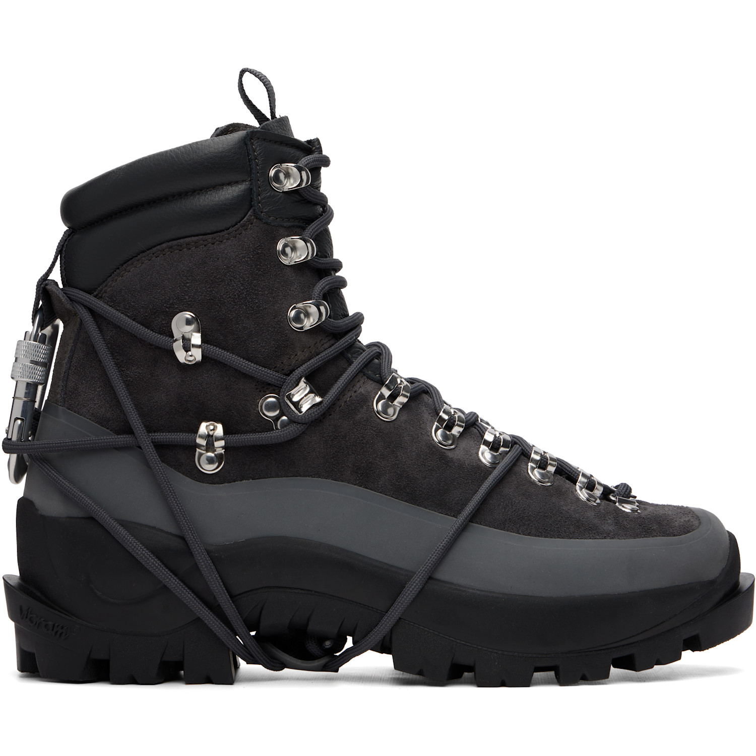 HELIOT EMIL Black Hiking Boots | Smart Closet