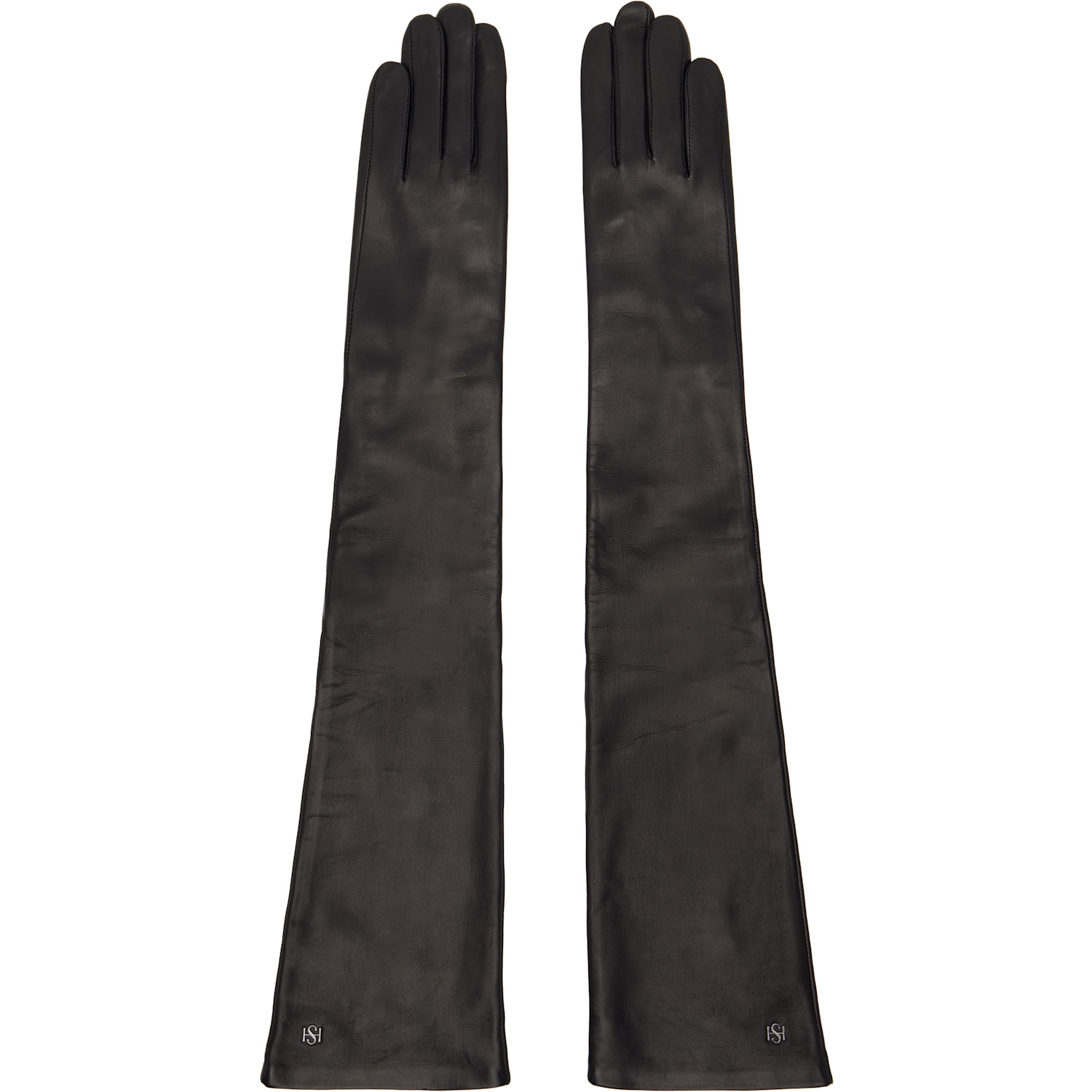 Handsome Stockholm Black Essentials Extra Long Gloves