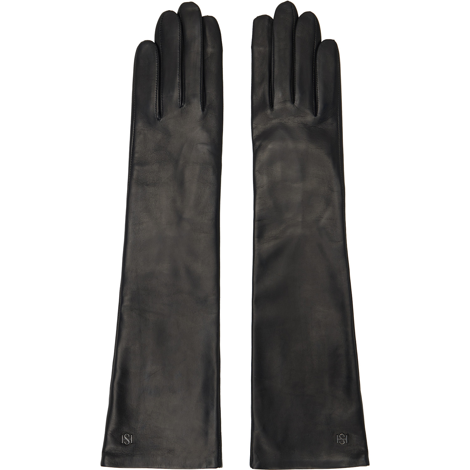 Handsome Stockholm Black Essential Long Gloves