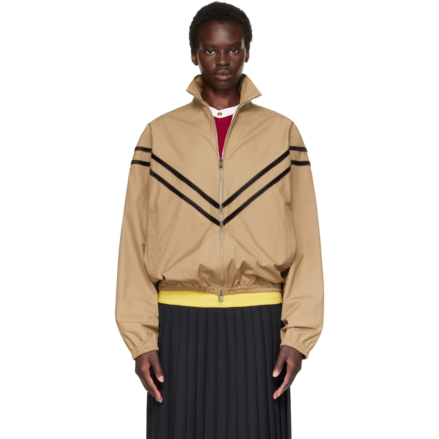 Stefan Cooke Beige Pinking Corded Jacket