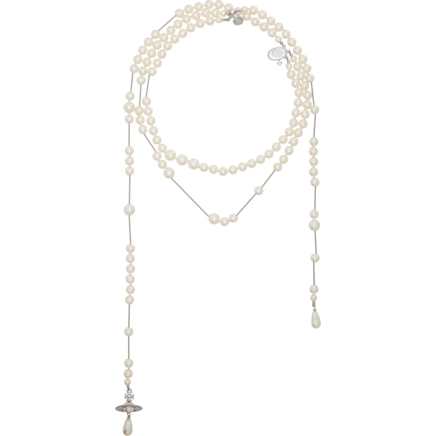 Vivienne Westwood Broken Pearl Necklace