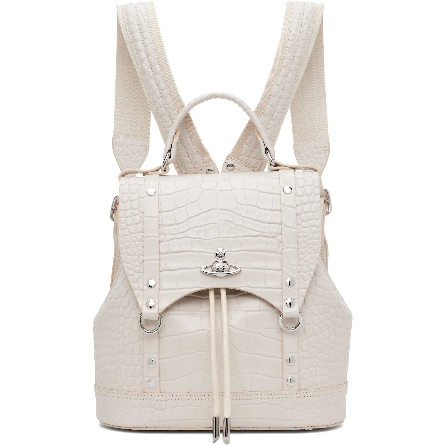 Vivienne Westwood Off-White Max Small Backpack