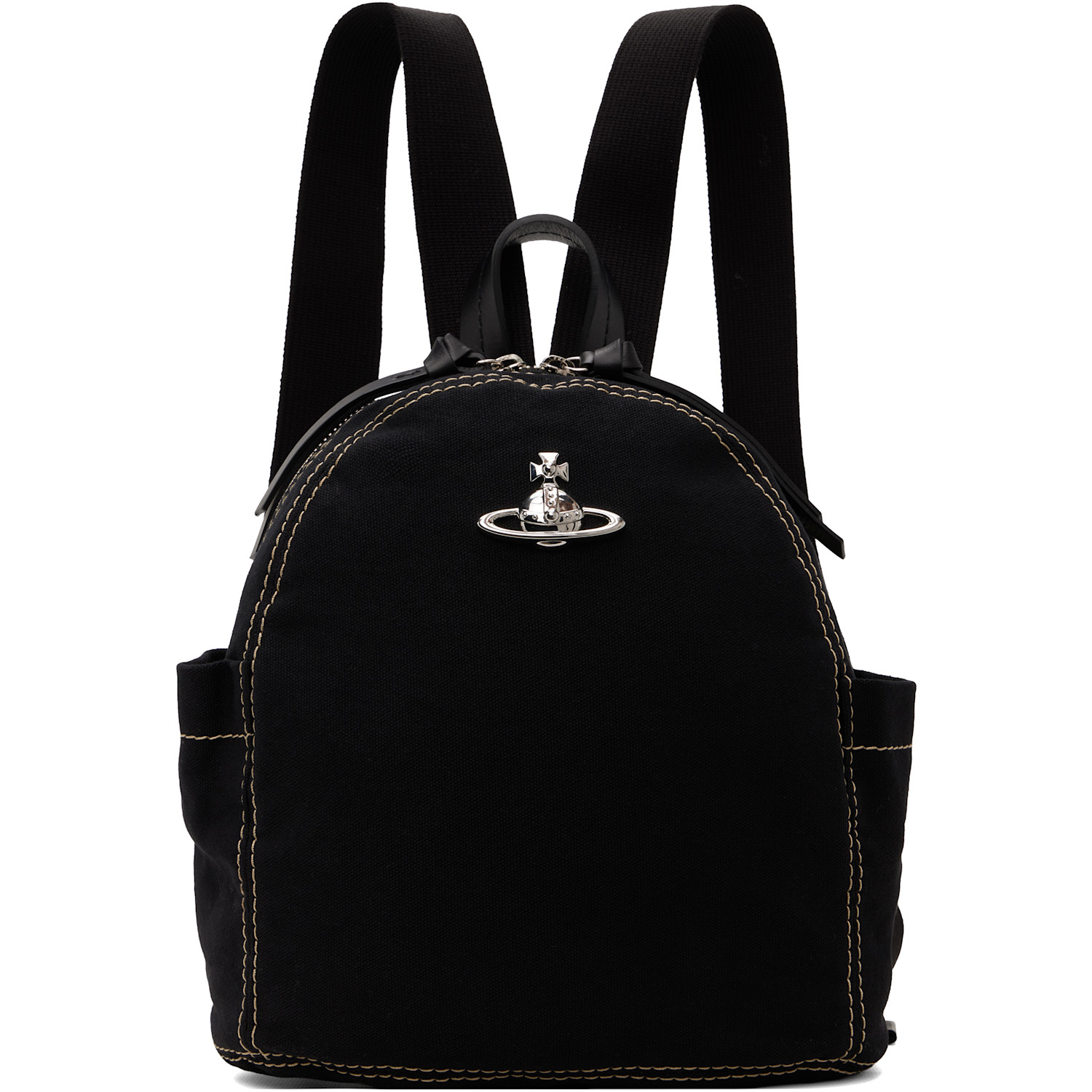 Vivienne Westwood Black George Rucksack Backpack