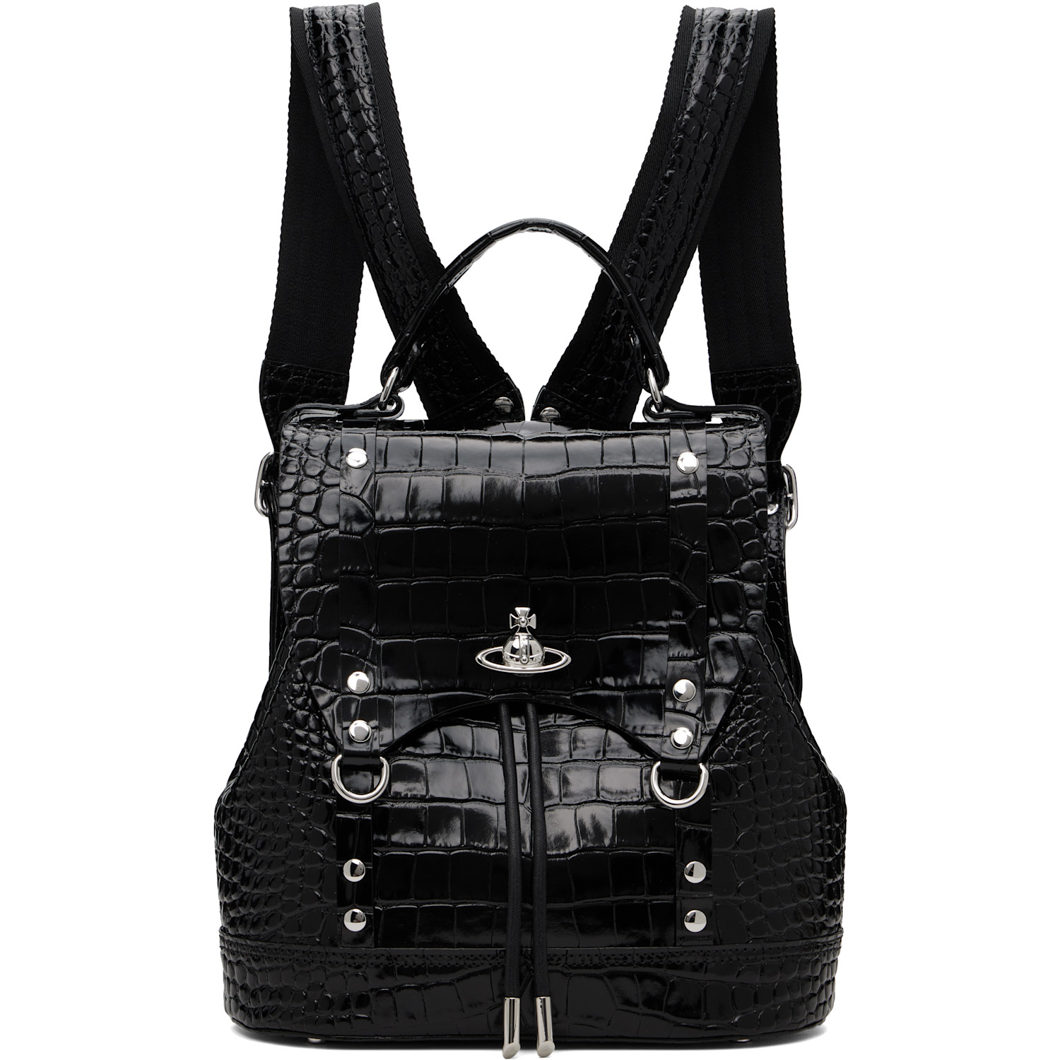 Vivienne Westwood Black Max Small Backpack