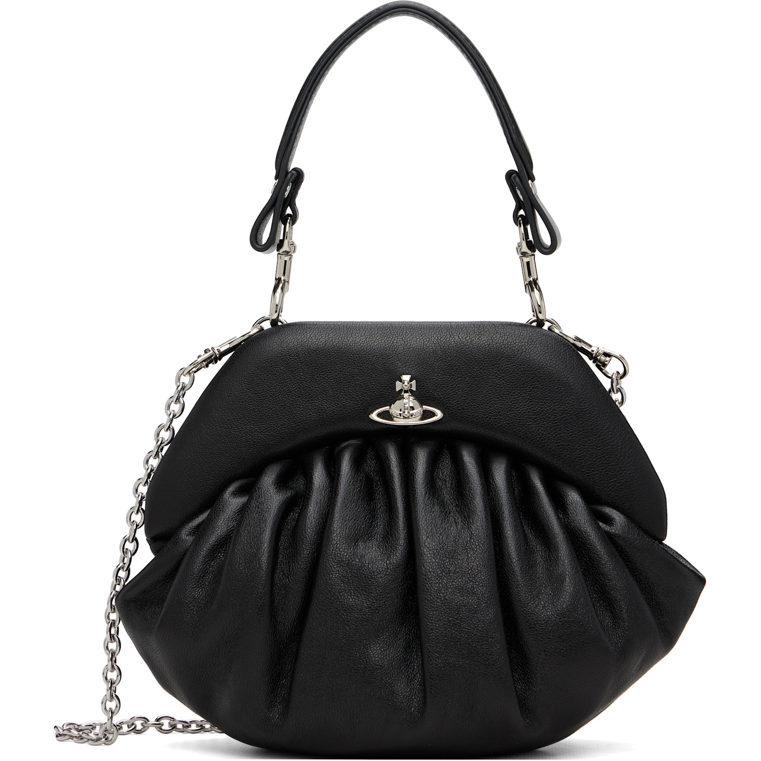 Vivienne Westwood Black Brooke Bag