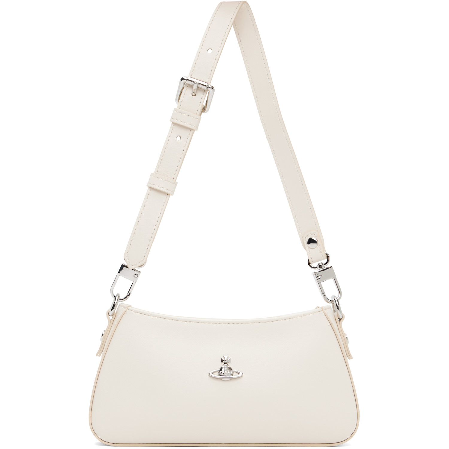 Vivienne Westwood Off-White Tasha Shoulder Phone Bag
