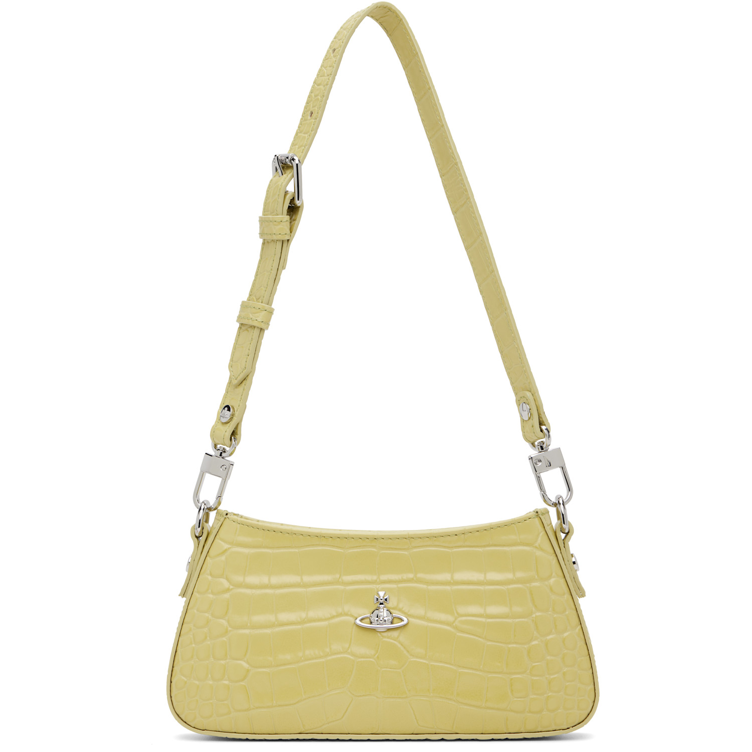 Vivienne Westwood Green Tasha Shoulder Phone Bag