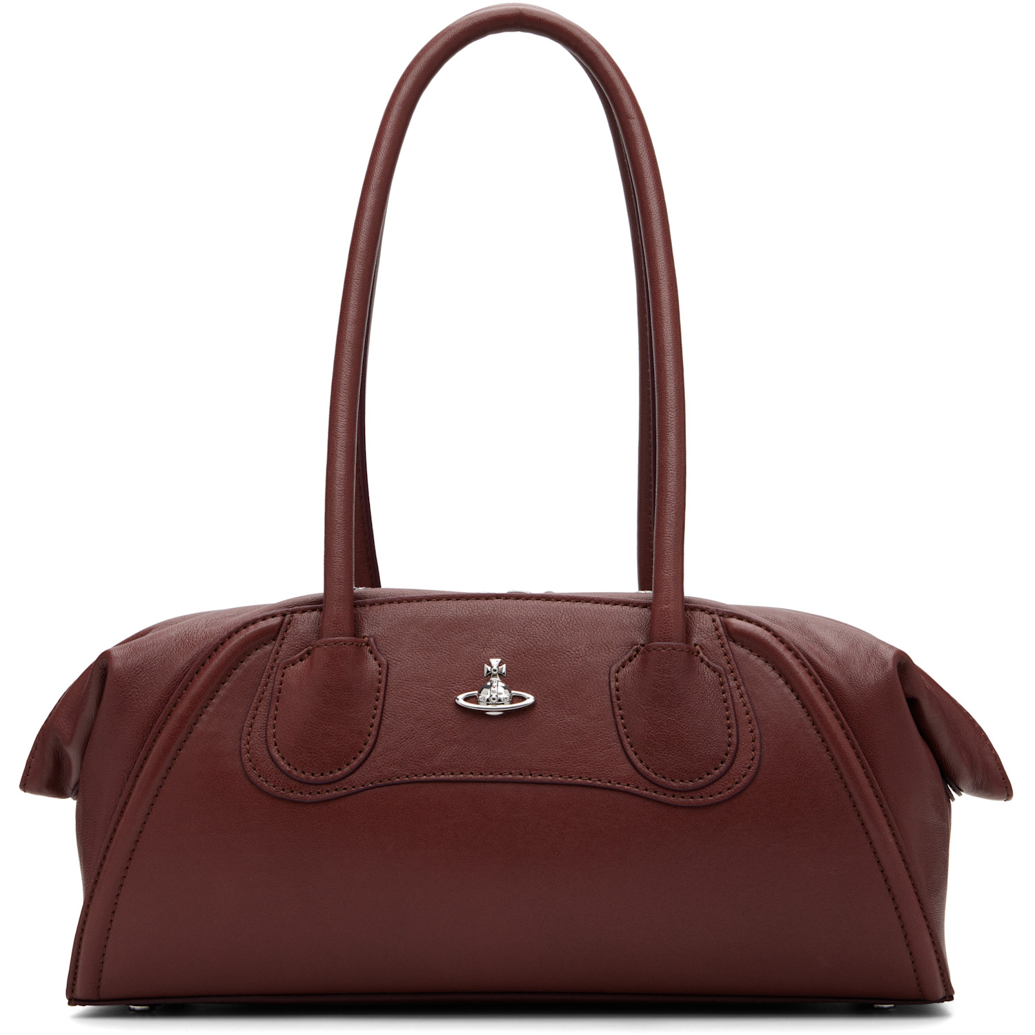 Vivienne Westwood Burgundy Shirley Small Holdall Bag