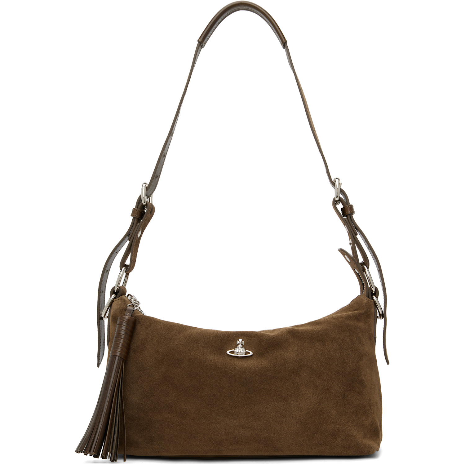 Vivienne Westwood Khaki Emma Shoulder Bag