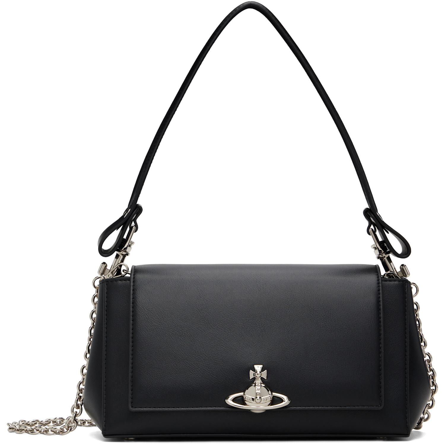 Vivienne Westwood Black Hazel Medium Hand Bag