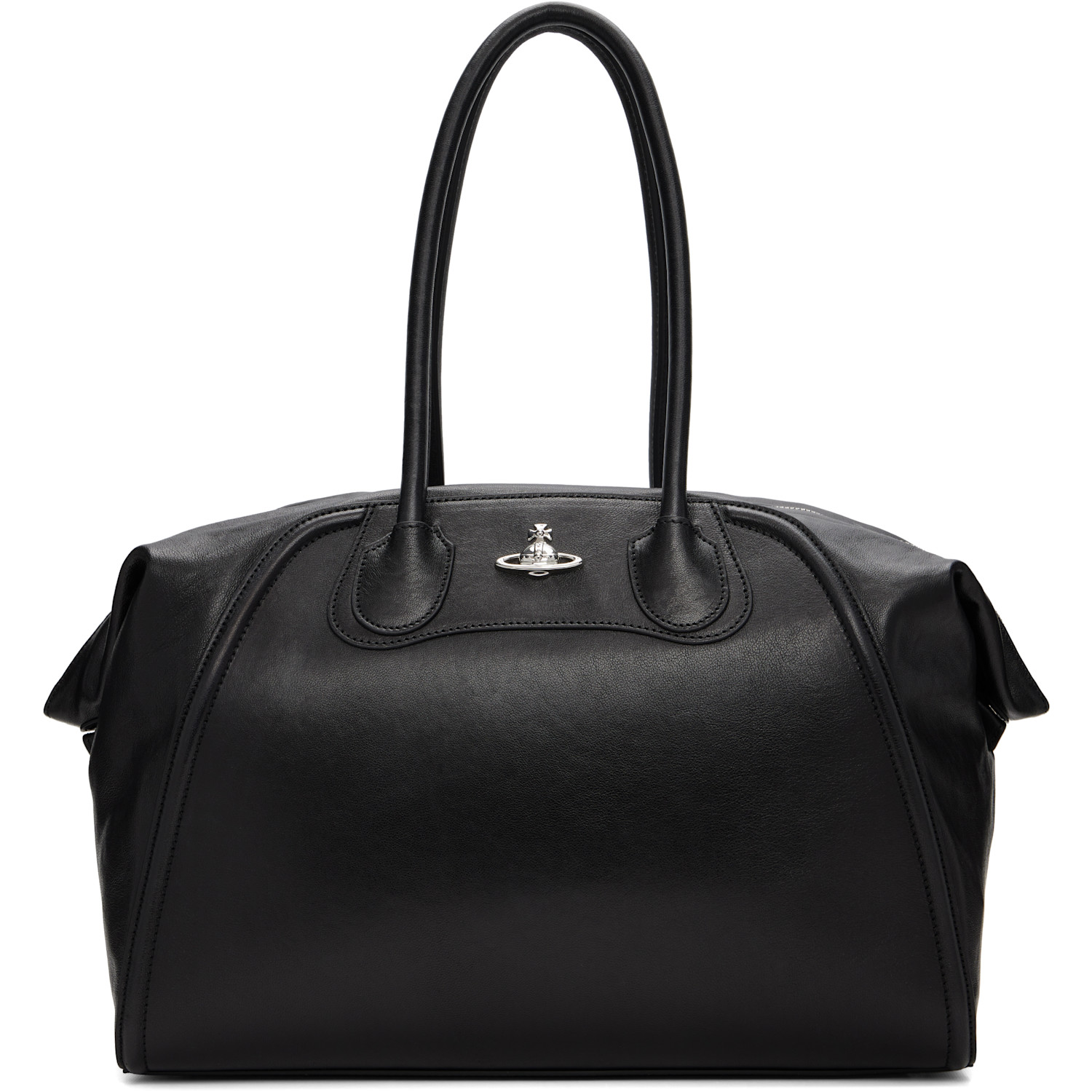 Vivienne Westwood Black Shirley Holdall Tote