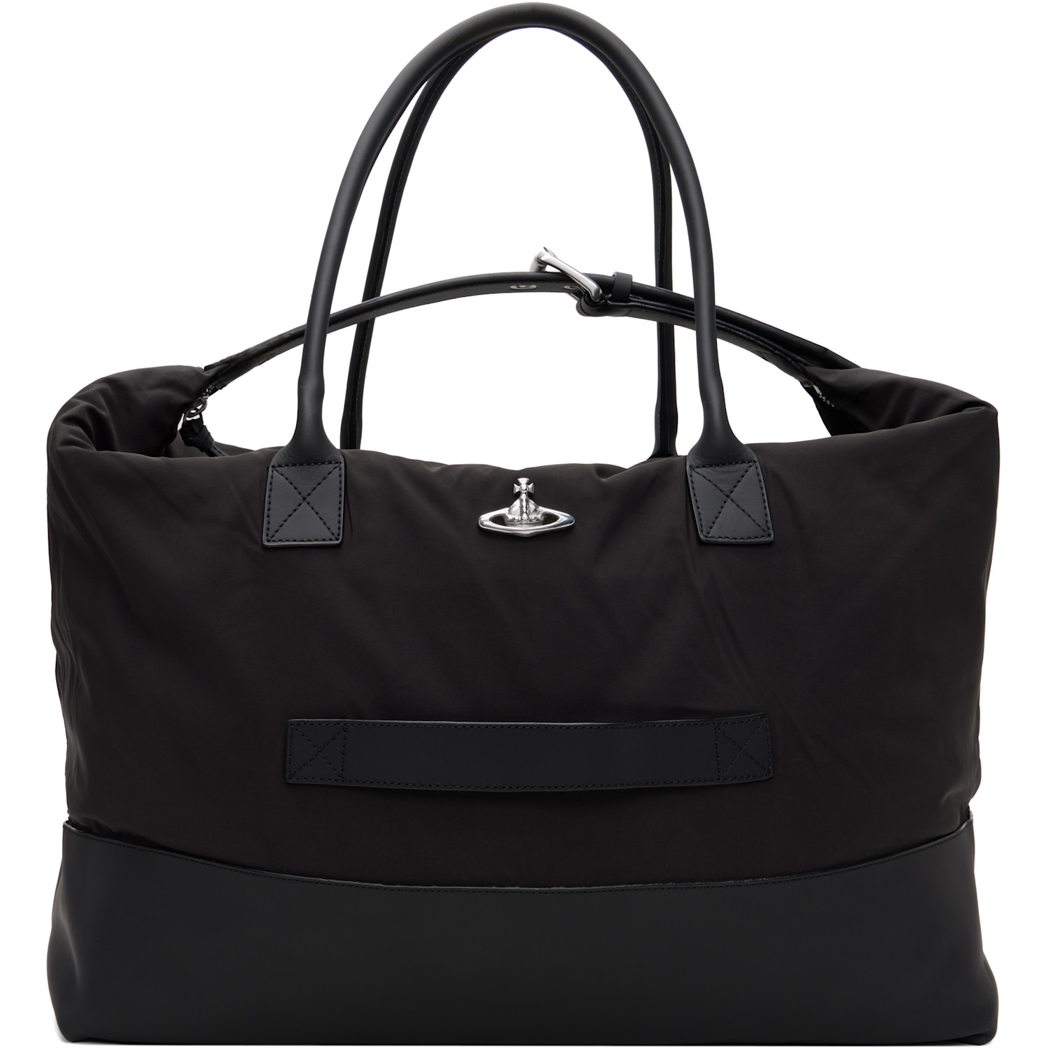 Vivienne Westwood Black Sid Weekender Duffle Bag